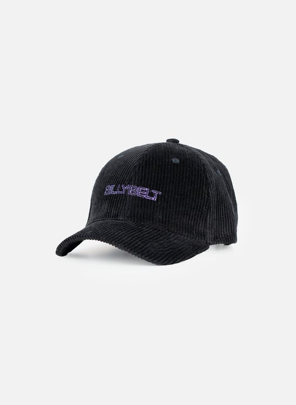 Casquette en velours Noir by BILLYBELT BILLYBELT Casquette en velours Noir