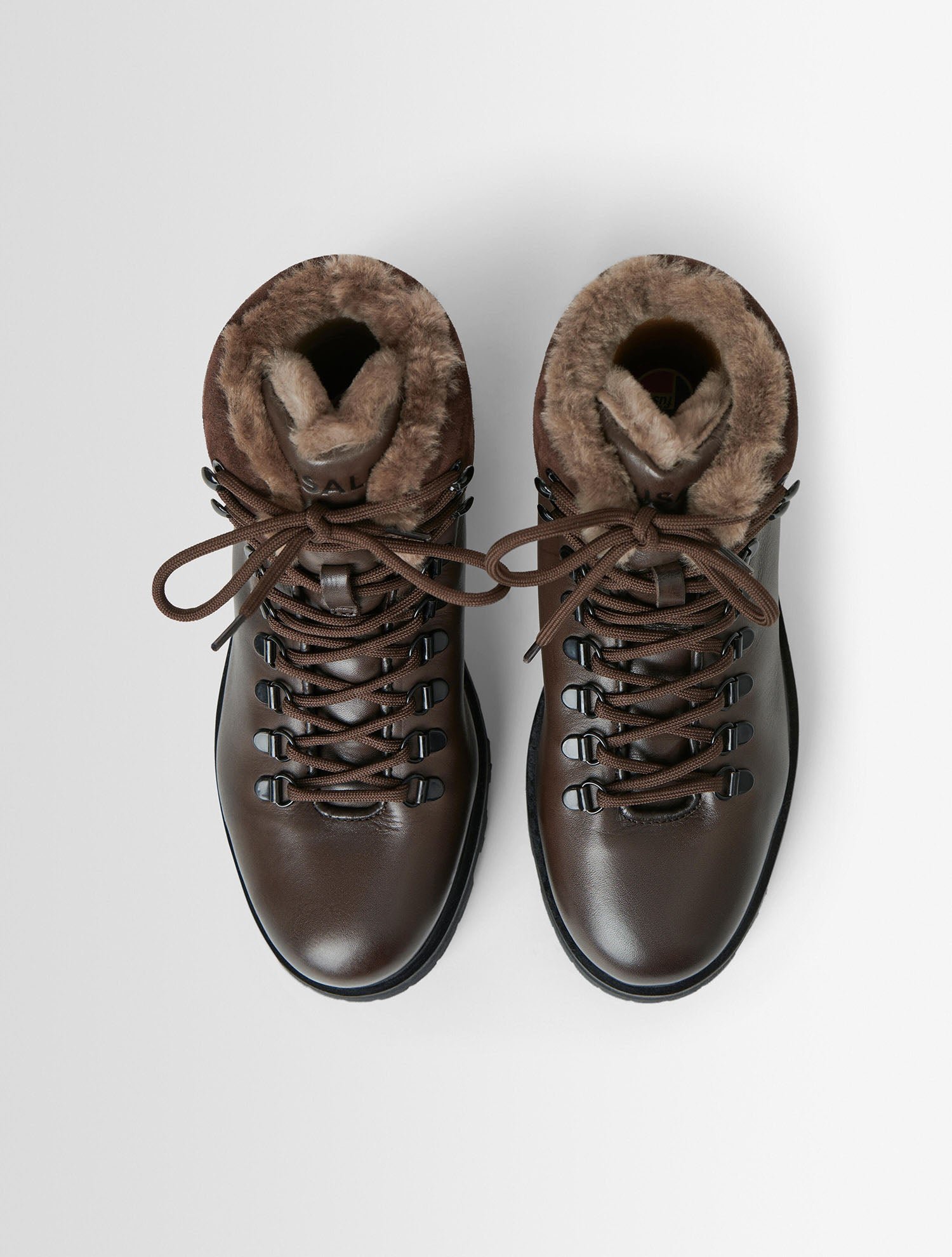 Chaussures de montagne classic boot w cuir FUSALP Beige