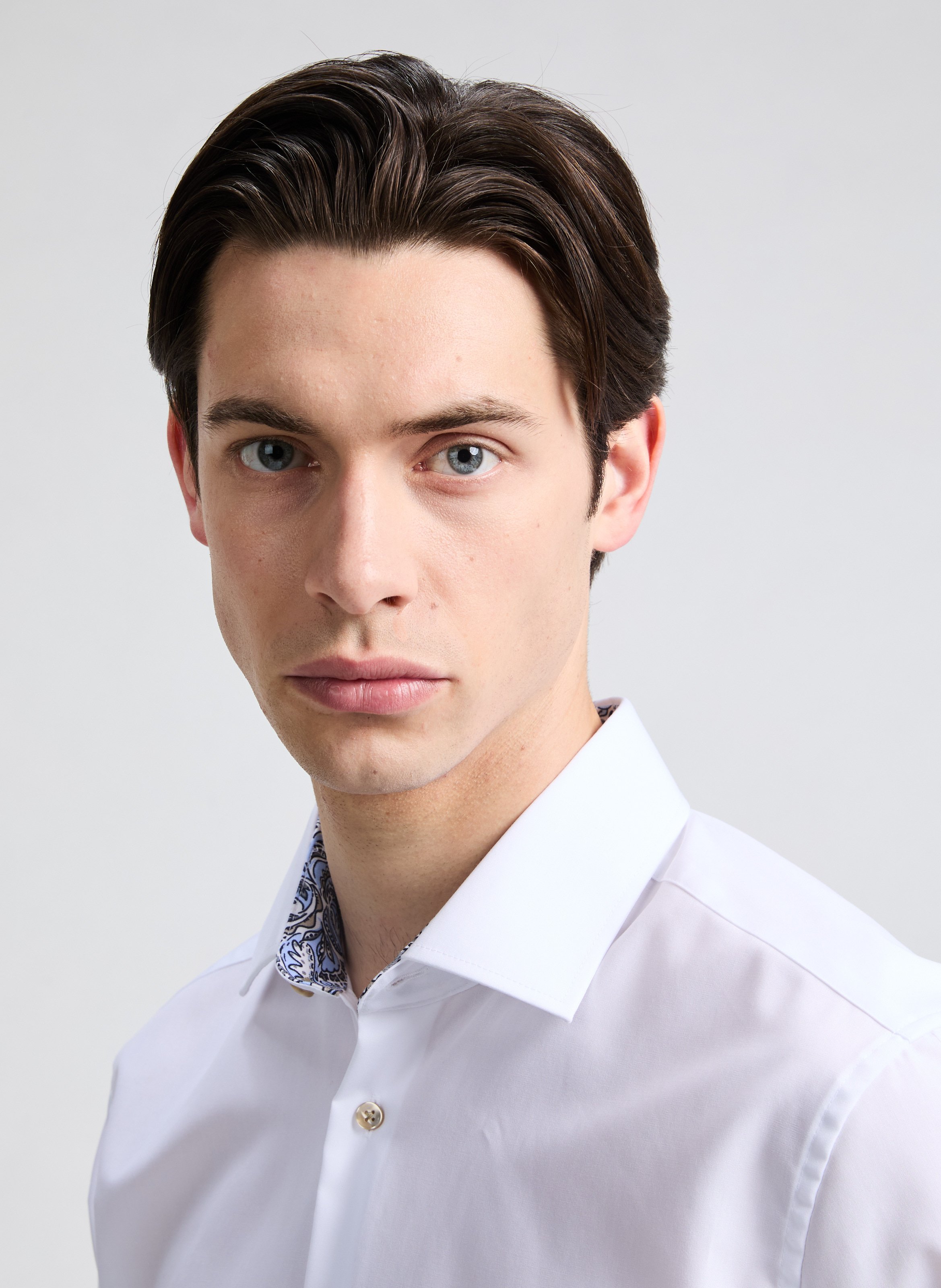 Cotton shirt SEIDENSTICKER White