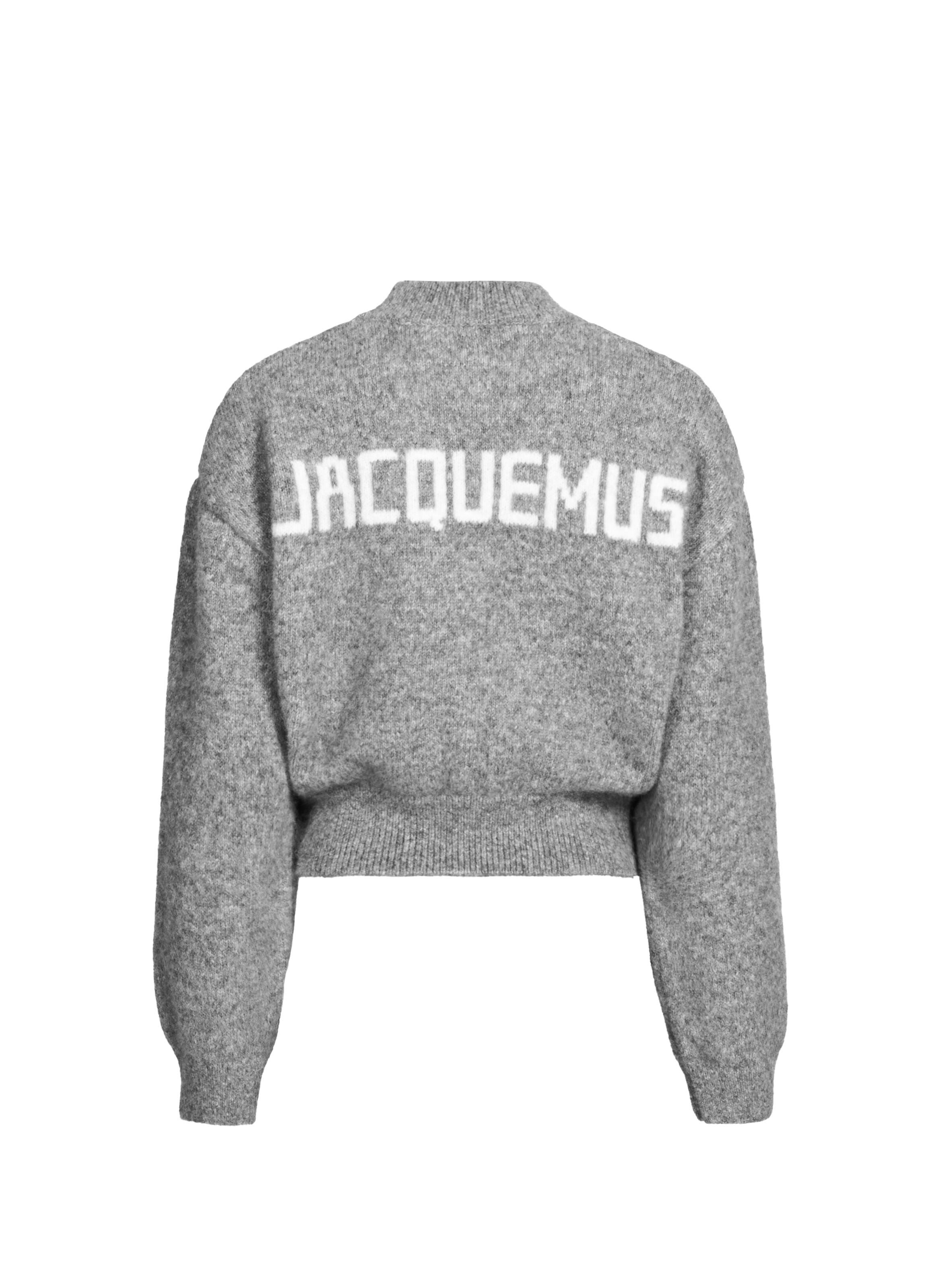 Pull La Maille en laine mélangée JACQUEMUS Gris
