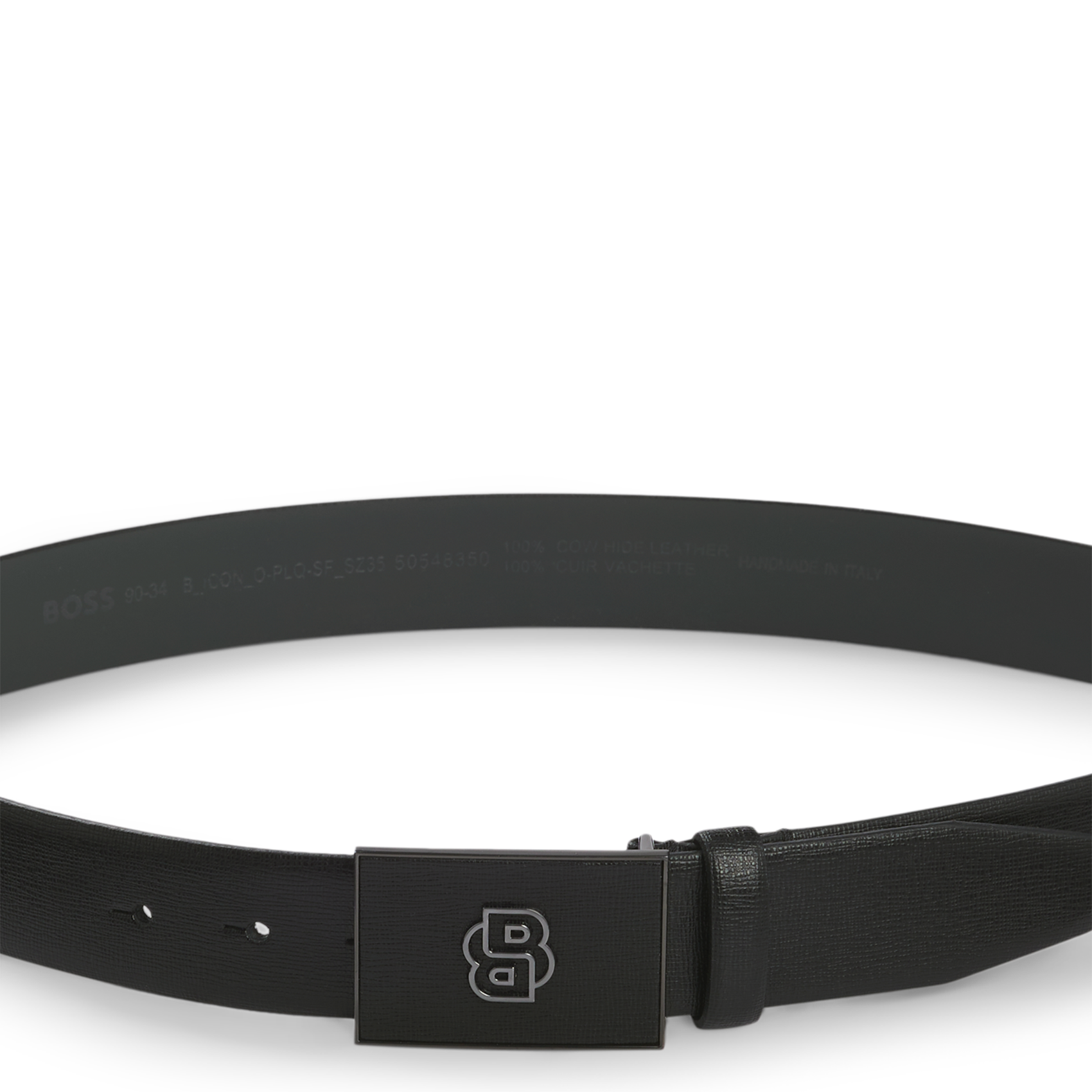 Ceinture en cuir BOSS Noir