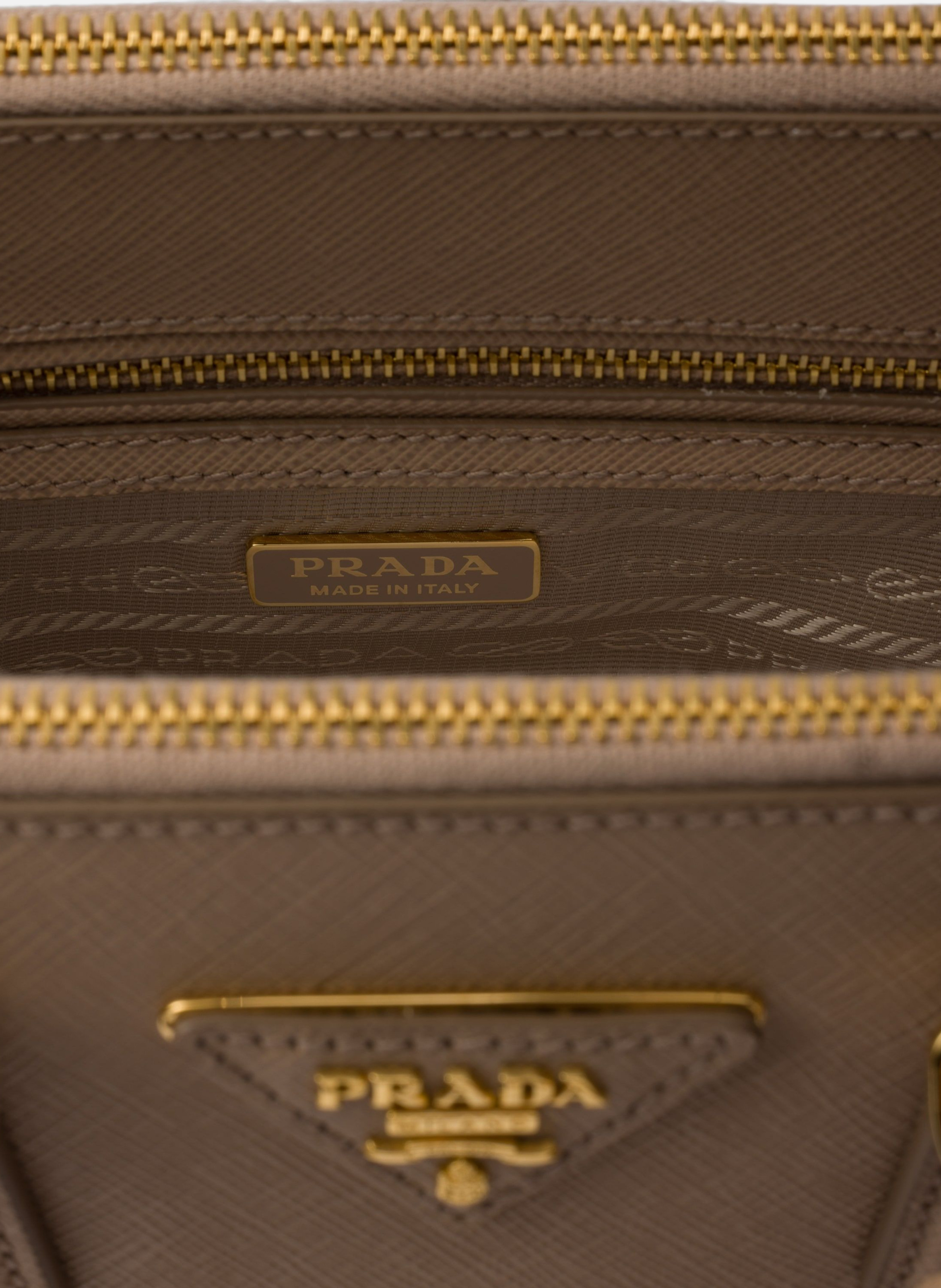Mini sac en cuir saffiano prada galleria PRADA Rose