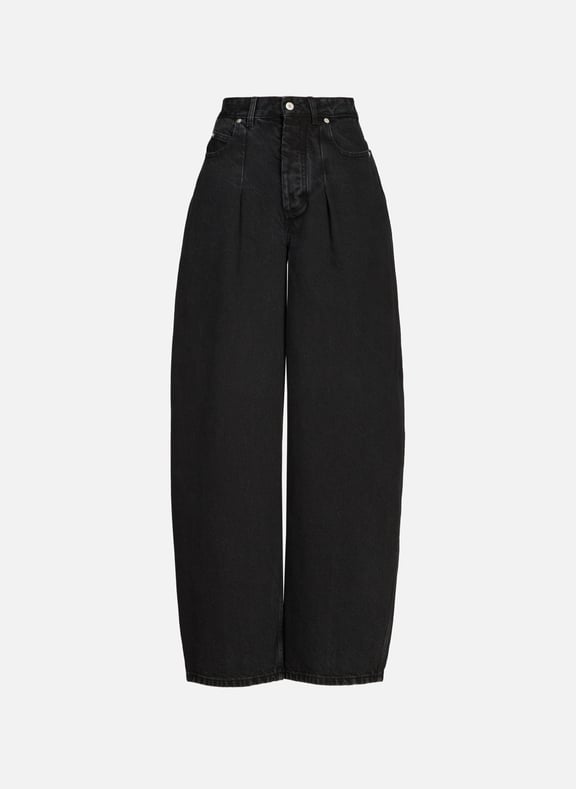 Denim Ovalo Cotton Jeans Black by JACQUEMUS JACQUEMUS Denim Ovalo Cotton Jeans Black