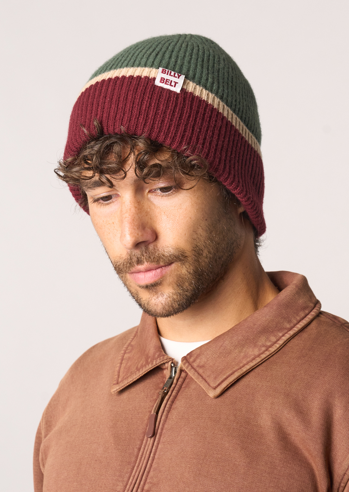 Bonnet en laine BILLYBELT Vert