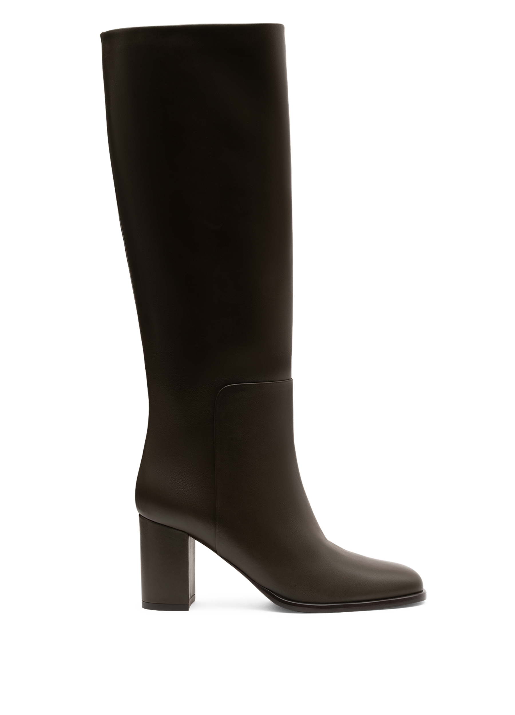 Bottes melia en veau lisse PARALLELE Noir