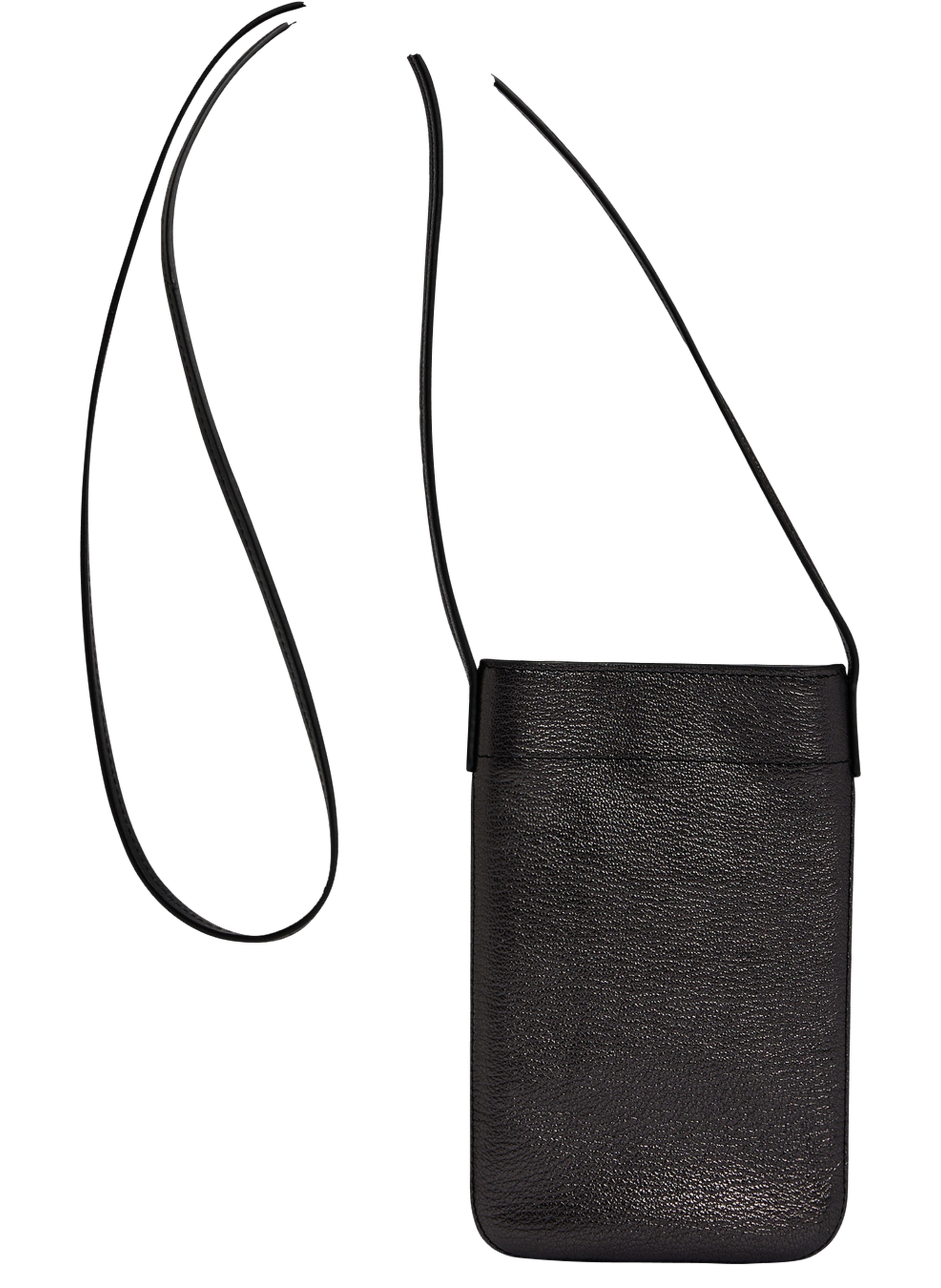 Porte téléphone en cuir métallique - ladyphone GERARD DAREL Gris