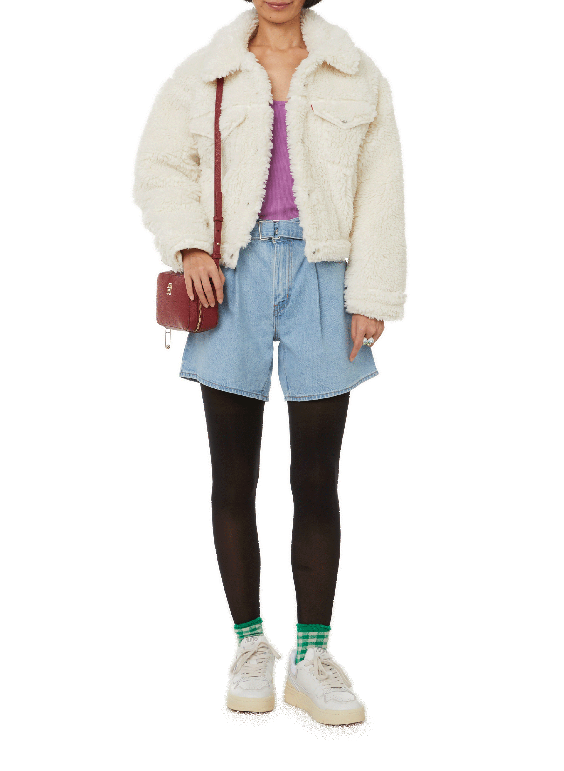 Short en jean LEVI'S Bleu