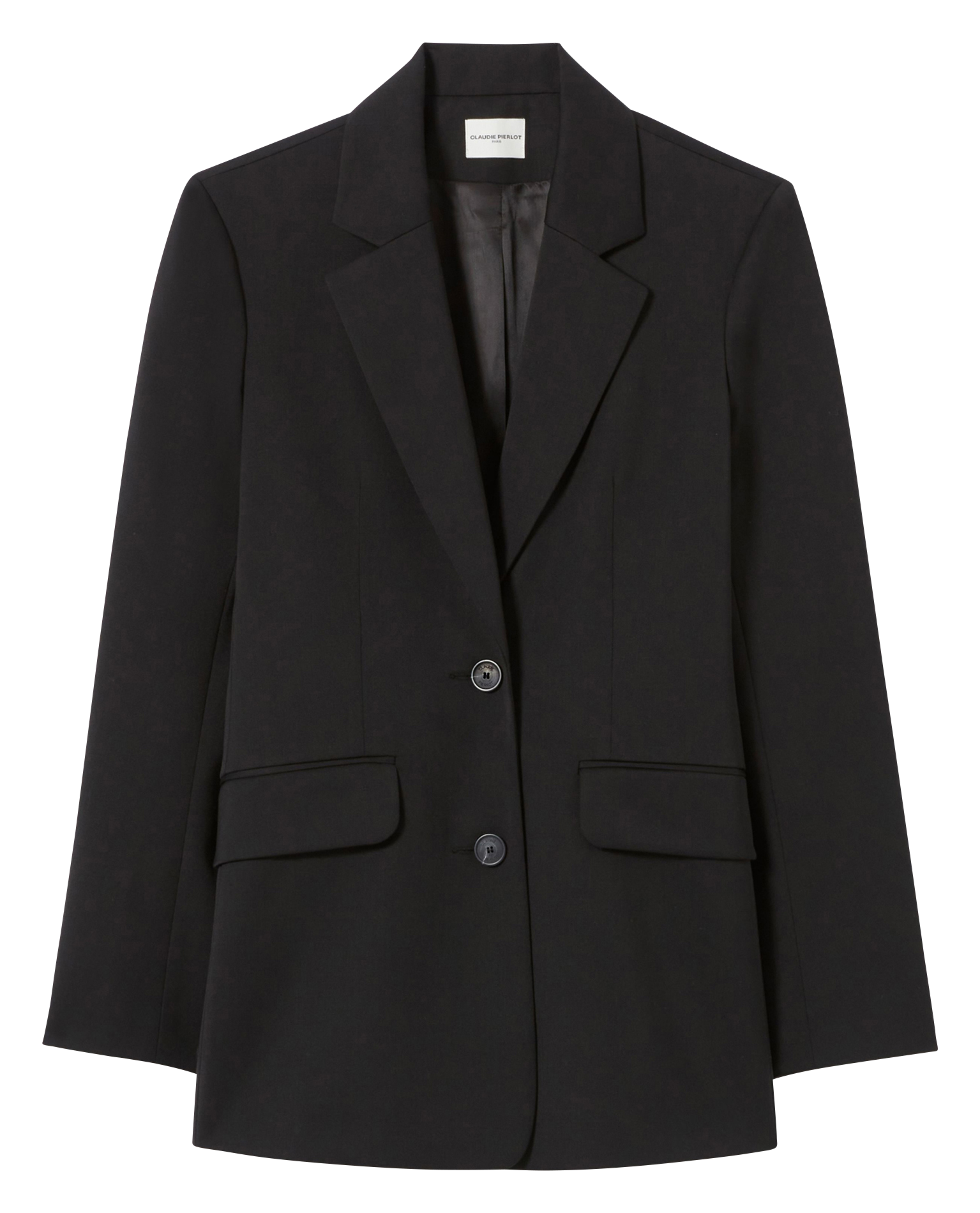 Veste de blazer ajustée CLAUDIE PIERLOT Noir