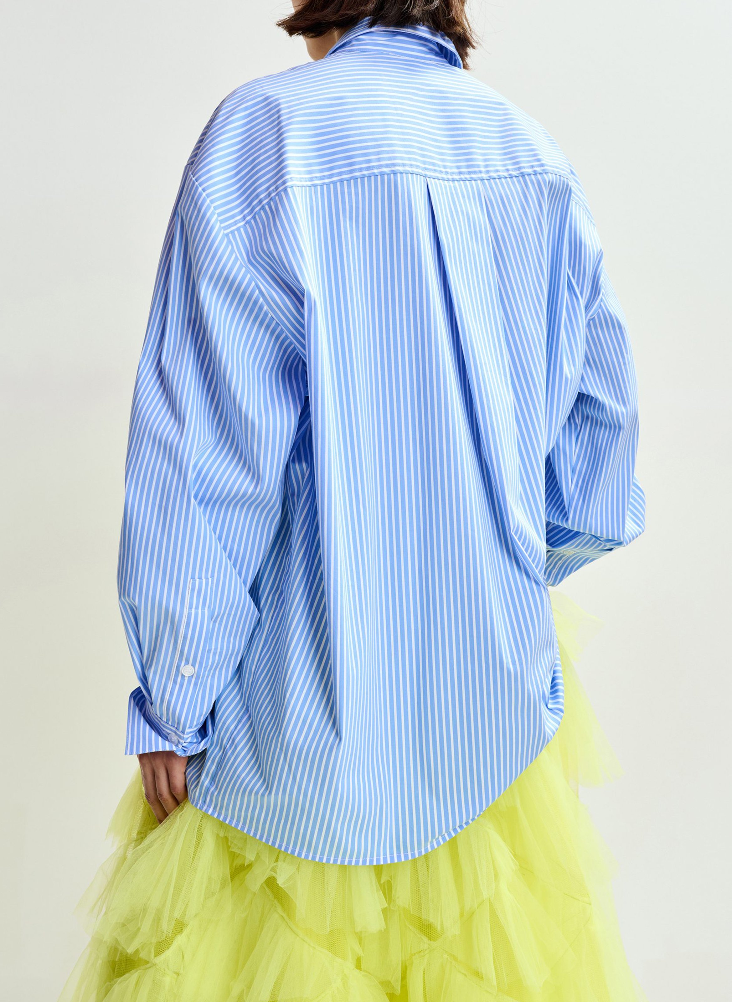 Chemise col classique en coton Jiwi ESSENTIEL ANTWERP Bleu