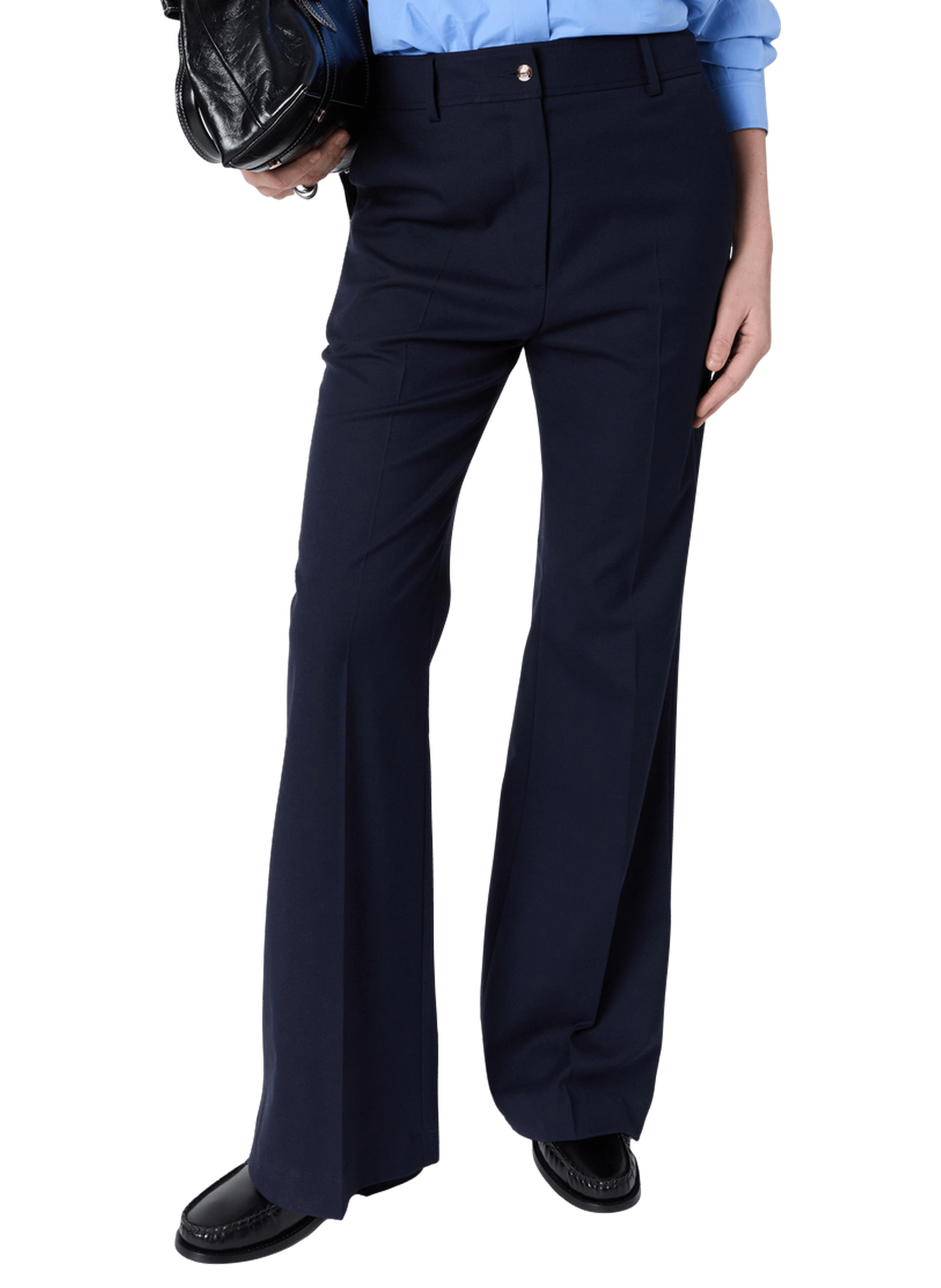 Pantalon flare de tailleur - aliyah GERARD DAREL Bleu