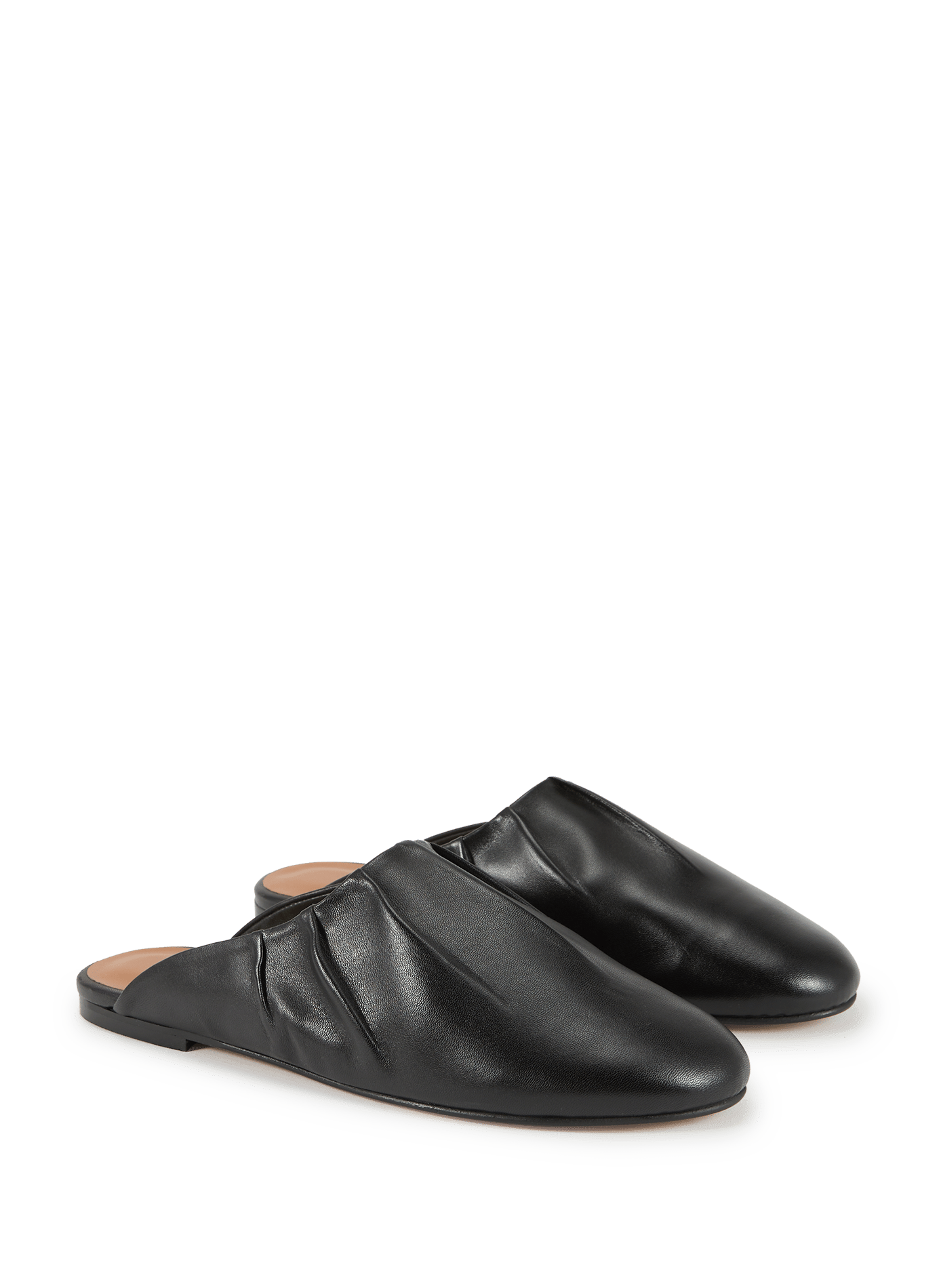 FANTOM Goat Leather Mules SAISON 1865 Black