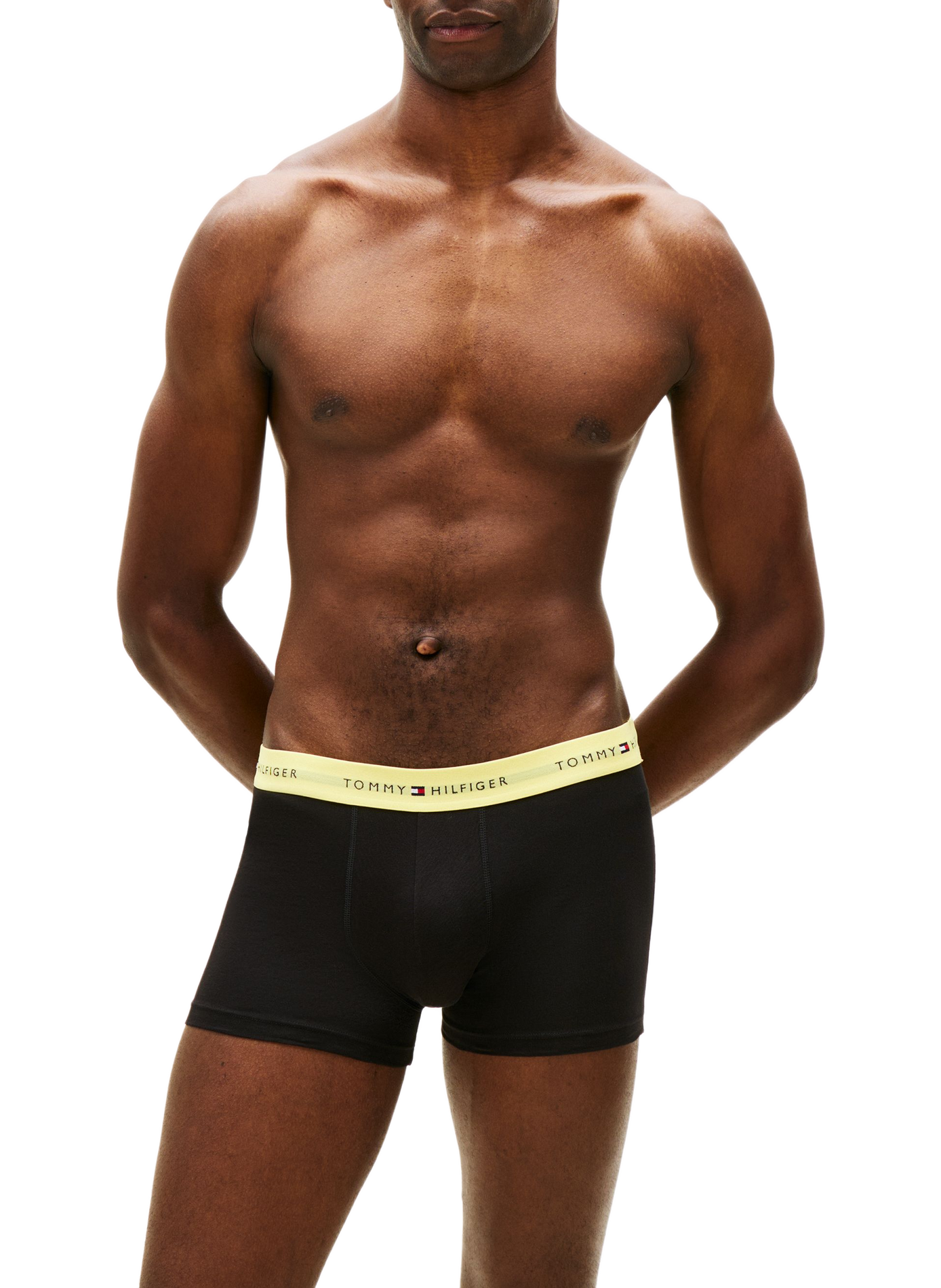 Set of 3 mixed cotton boxer shorts TOMMY HILFIGER Black