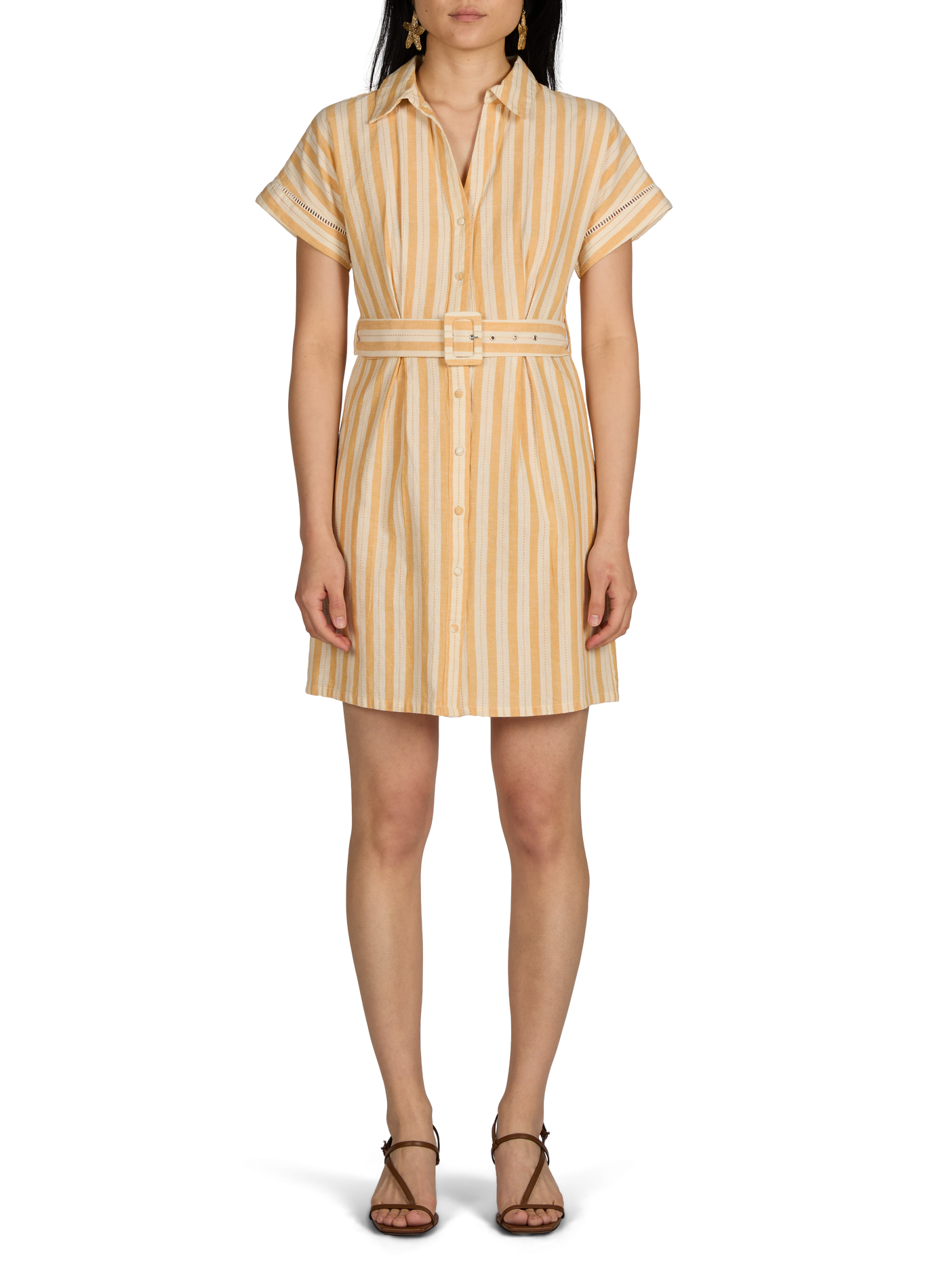 Star earrings AU PRINTEMPS PARIS Golden