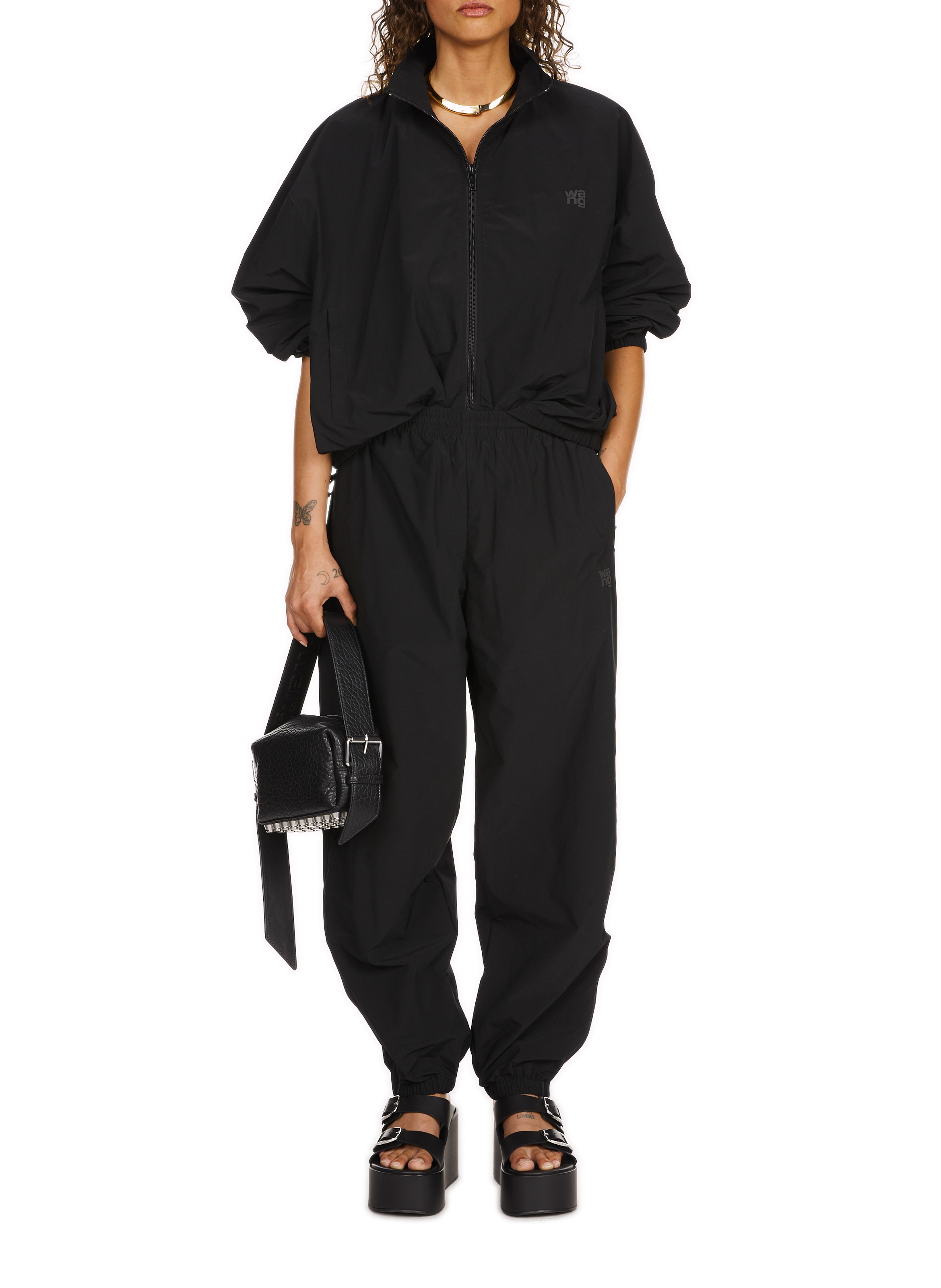 Petit sac à main Ricco ALEXANDER WANG Noir
