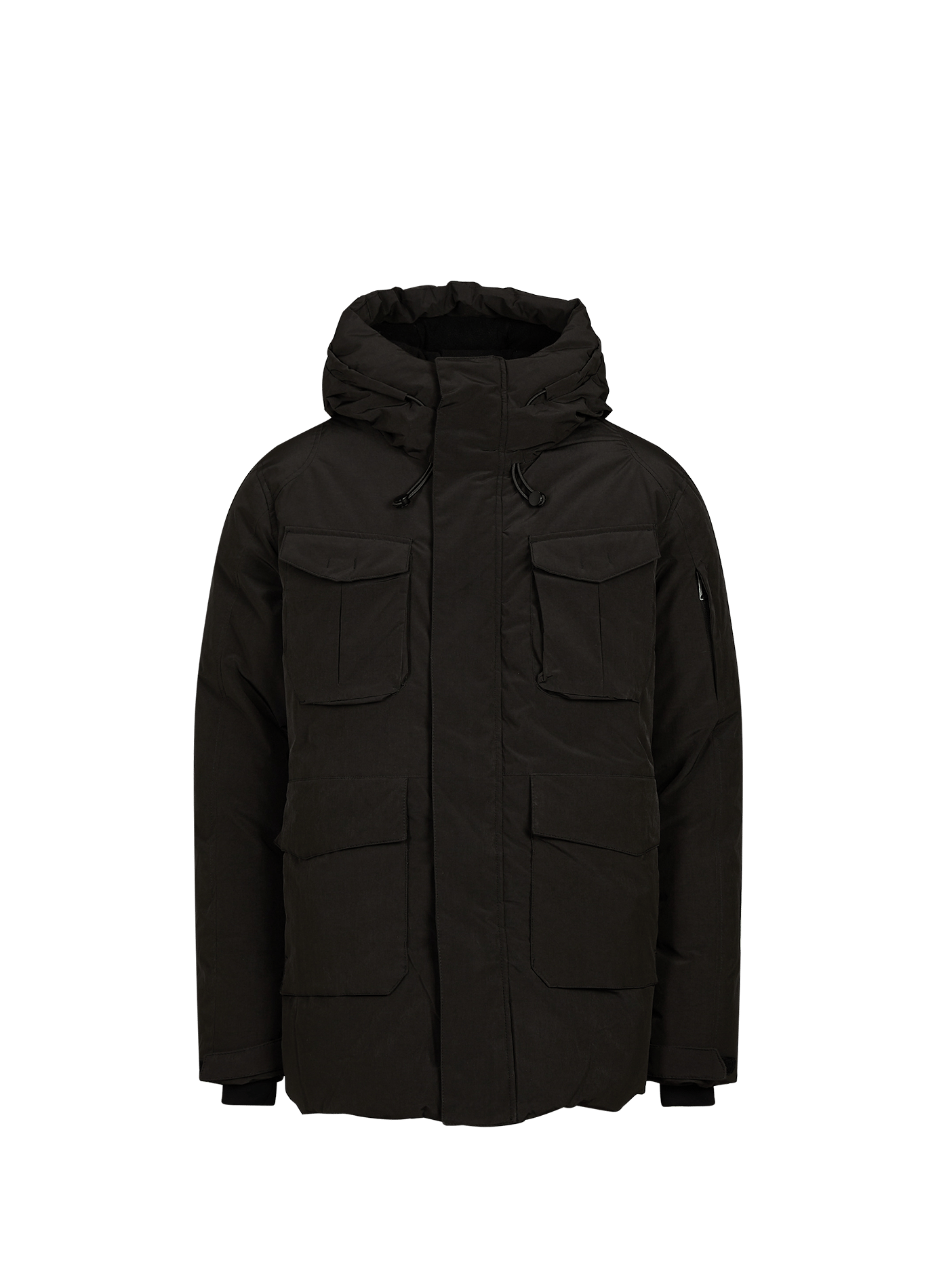 Parka à capuche oversize SCHOTT Noir