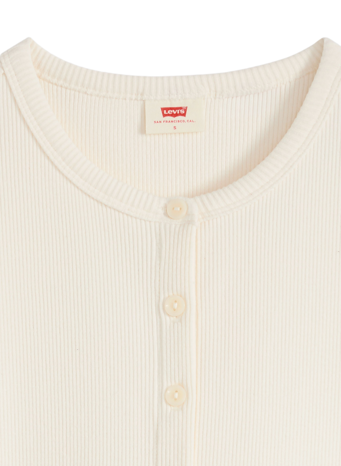 Korte mouw knoopshirt Rory LEVI'S Wit