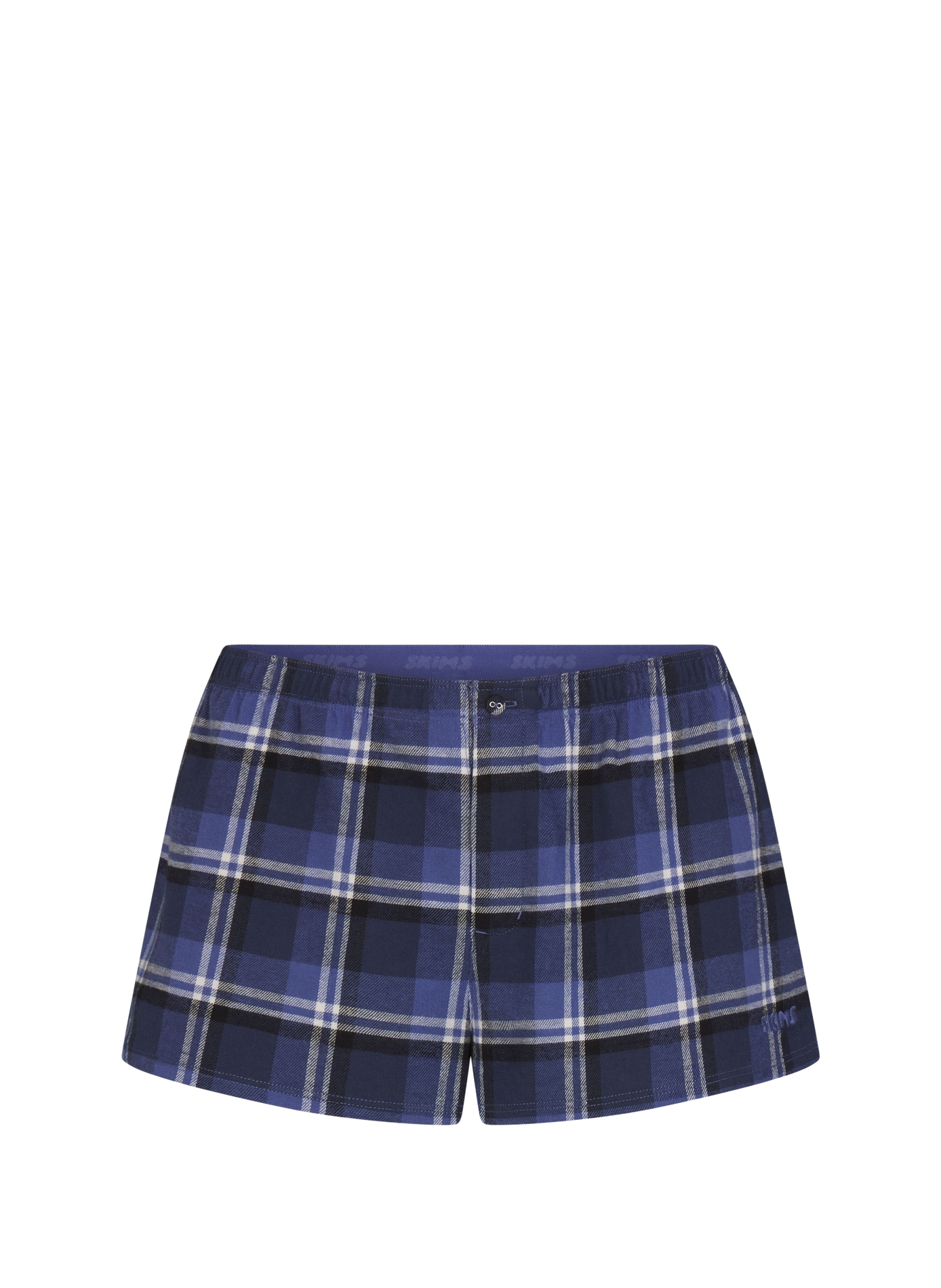 Short à carreaux en coton  SKIMS Multicolore