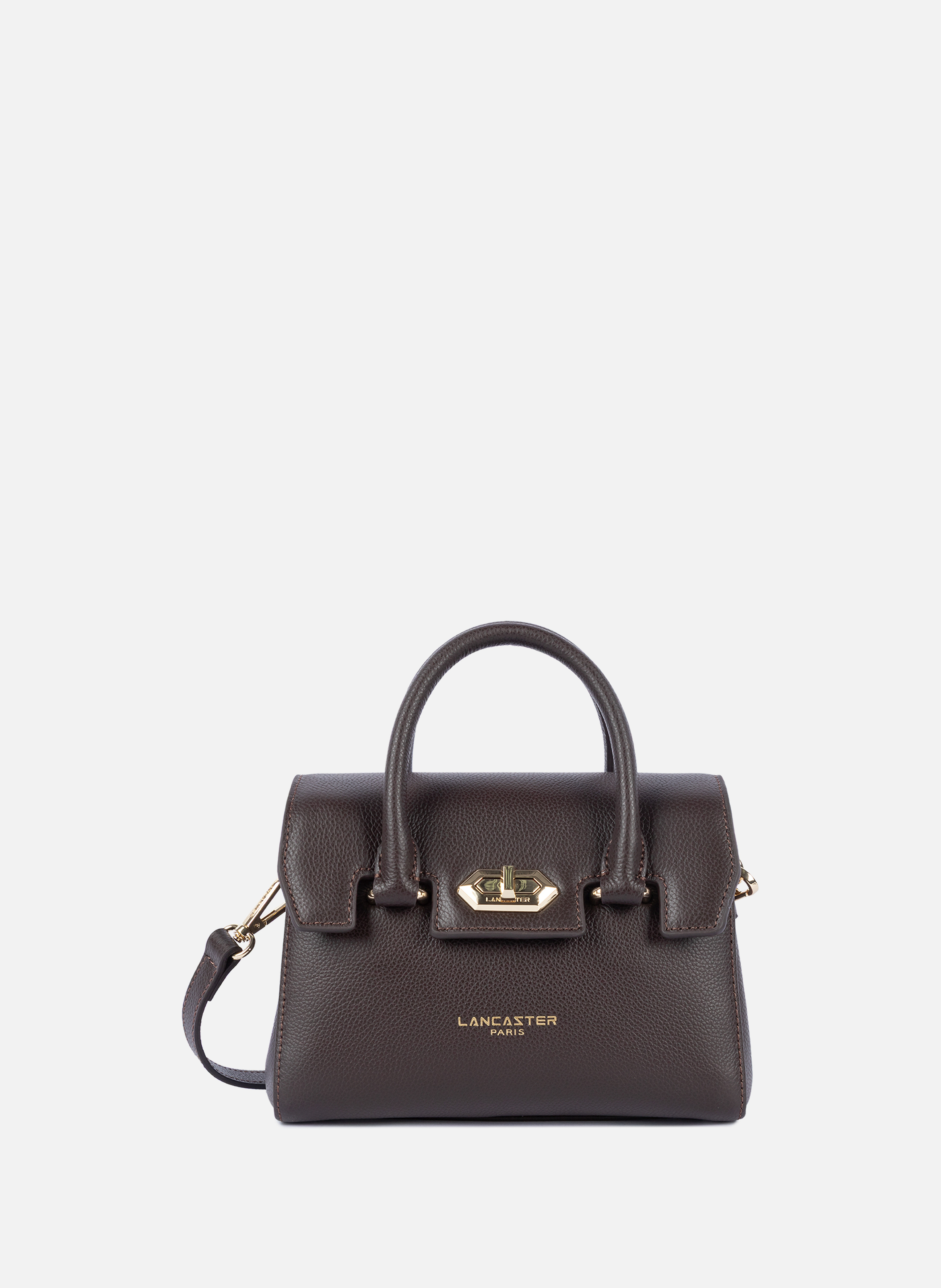Mini sac à main - milano cosmos LANCASTER Marron