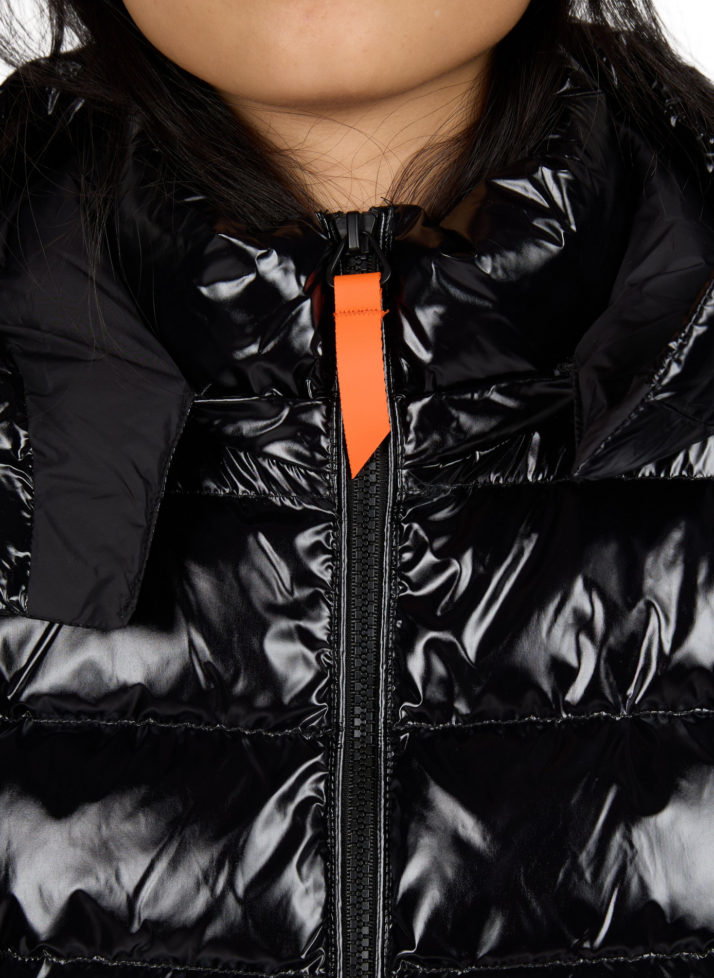Patent Francebright fitted puffer jacket | Black GERTRUDE Women