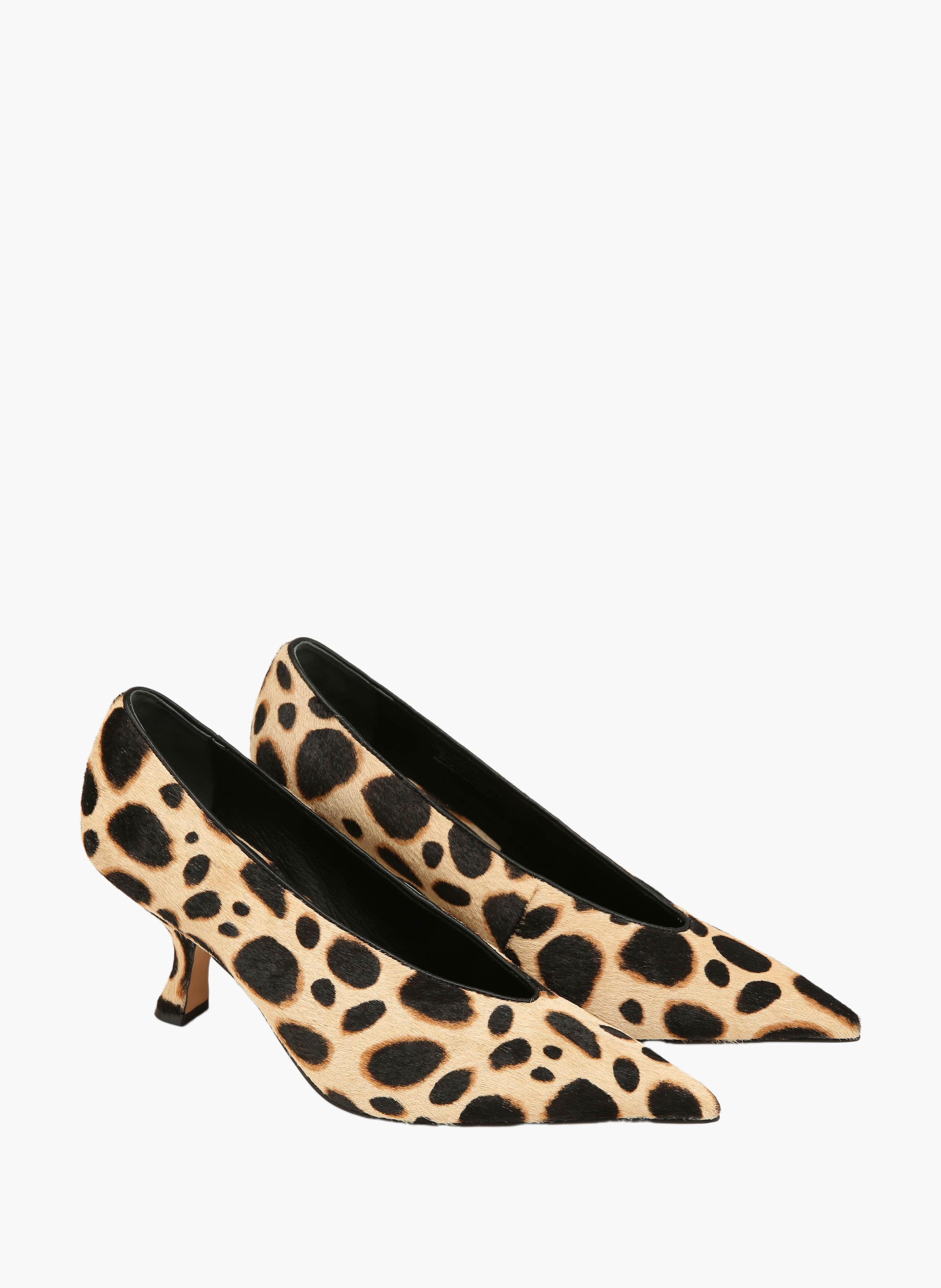 Chaussures à talons hero en cuir poulain effet estompé NAKED WOLFE Multicolore
