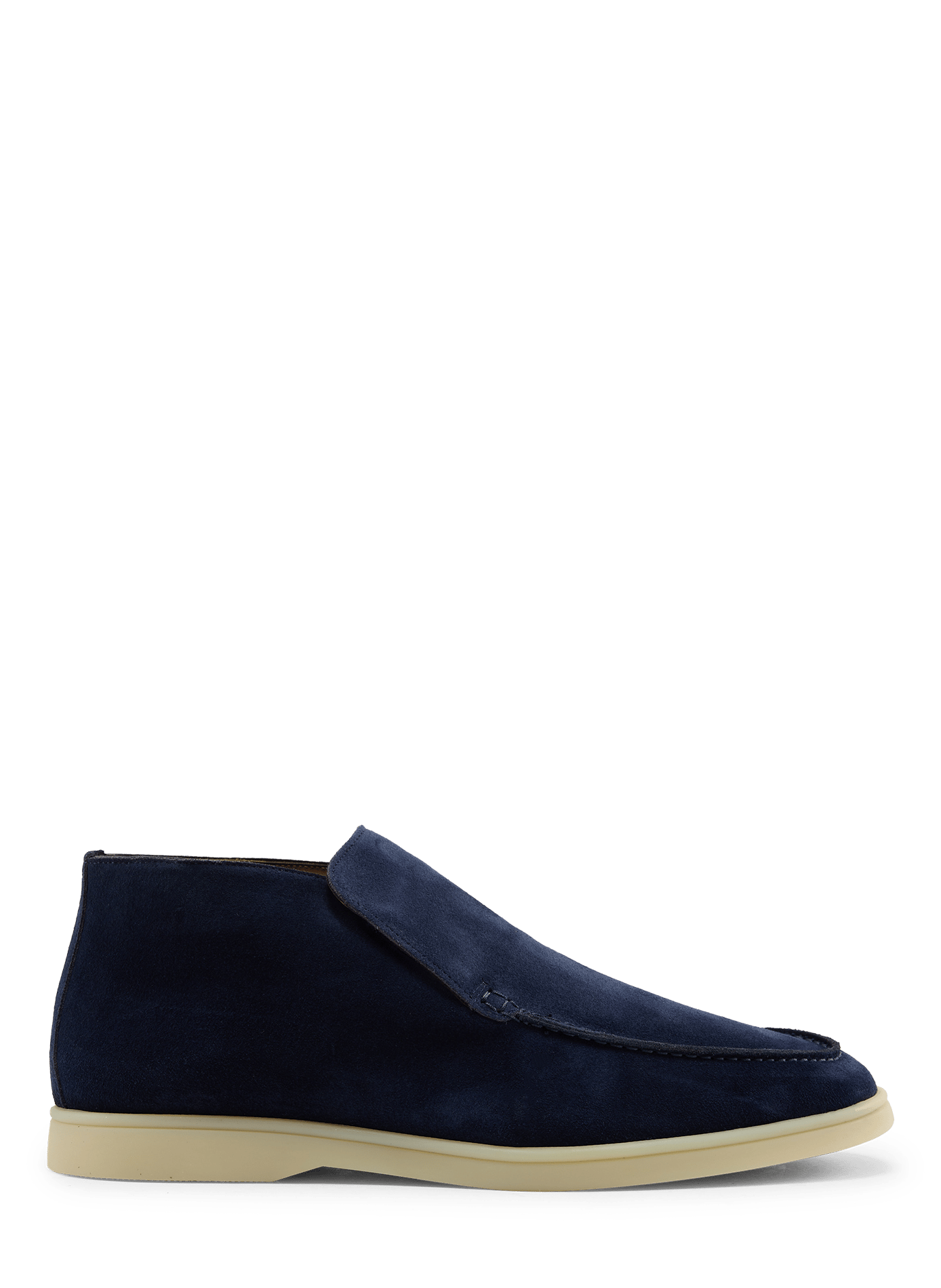 Calfskin leather loafers AURELIEN Blue