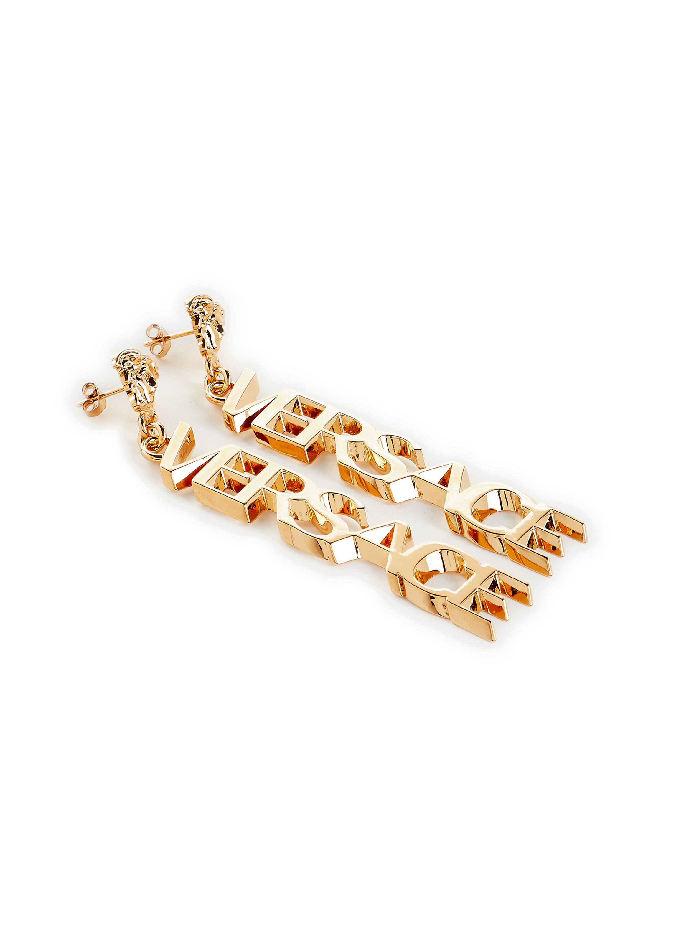 Boucles d'oreille à logo