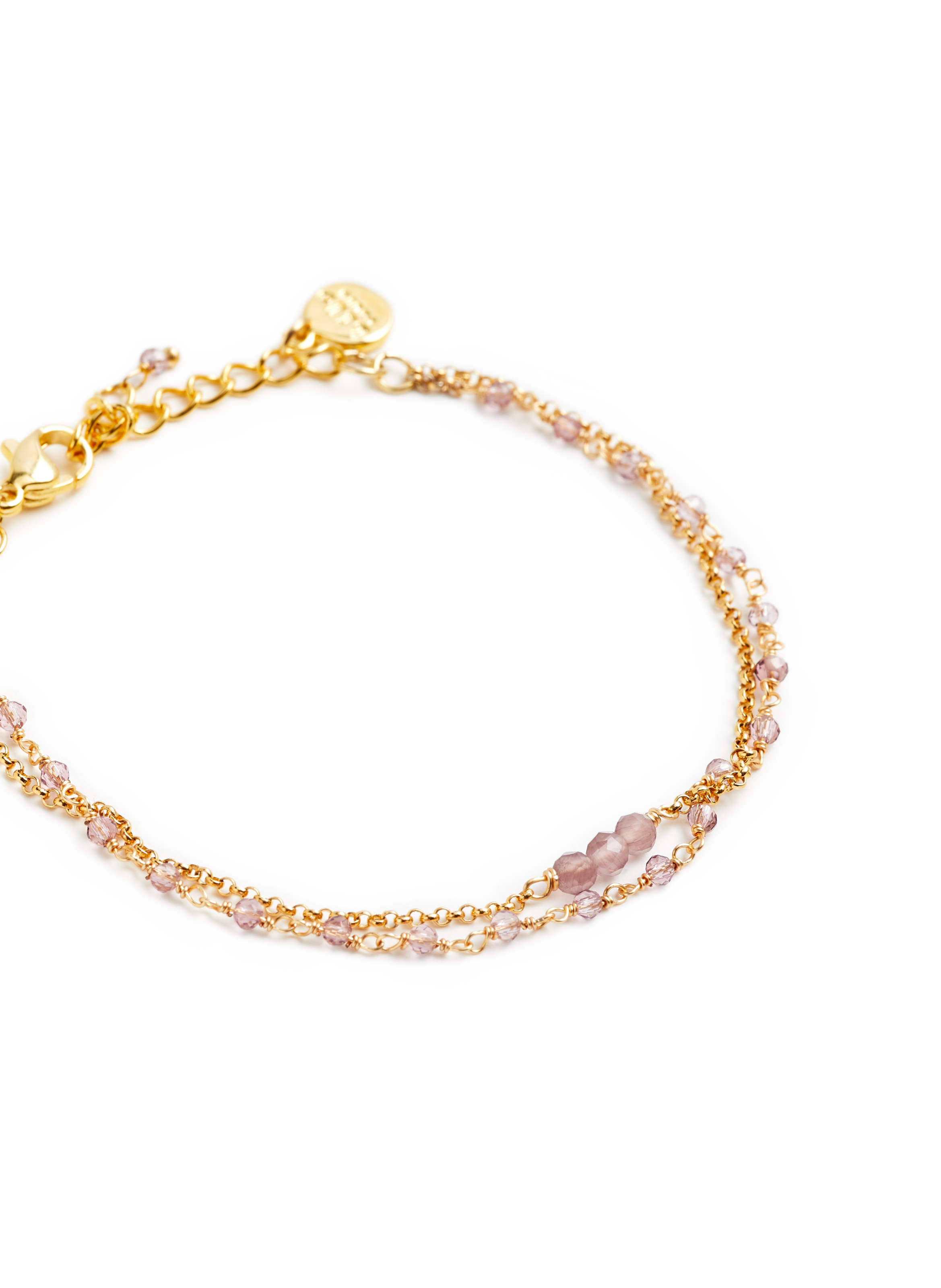 Bracelet chaîne et perles Isa