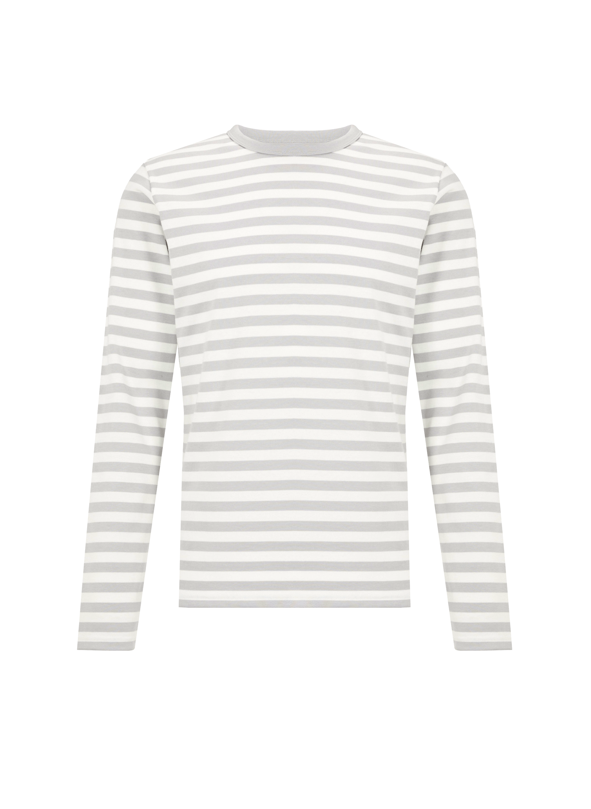 T-shirt rayé à manches longues