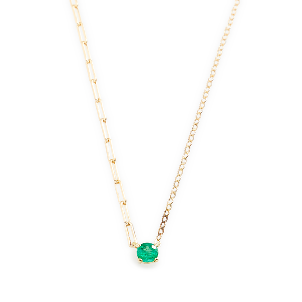 Yvonne Léon Gold And Emerald Necklace