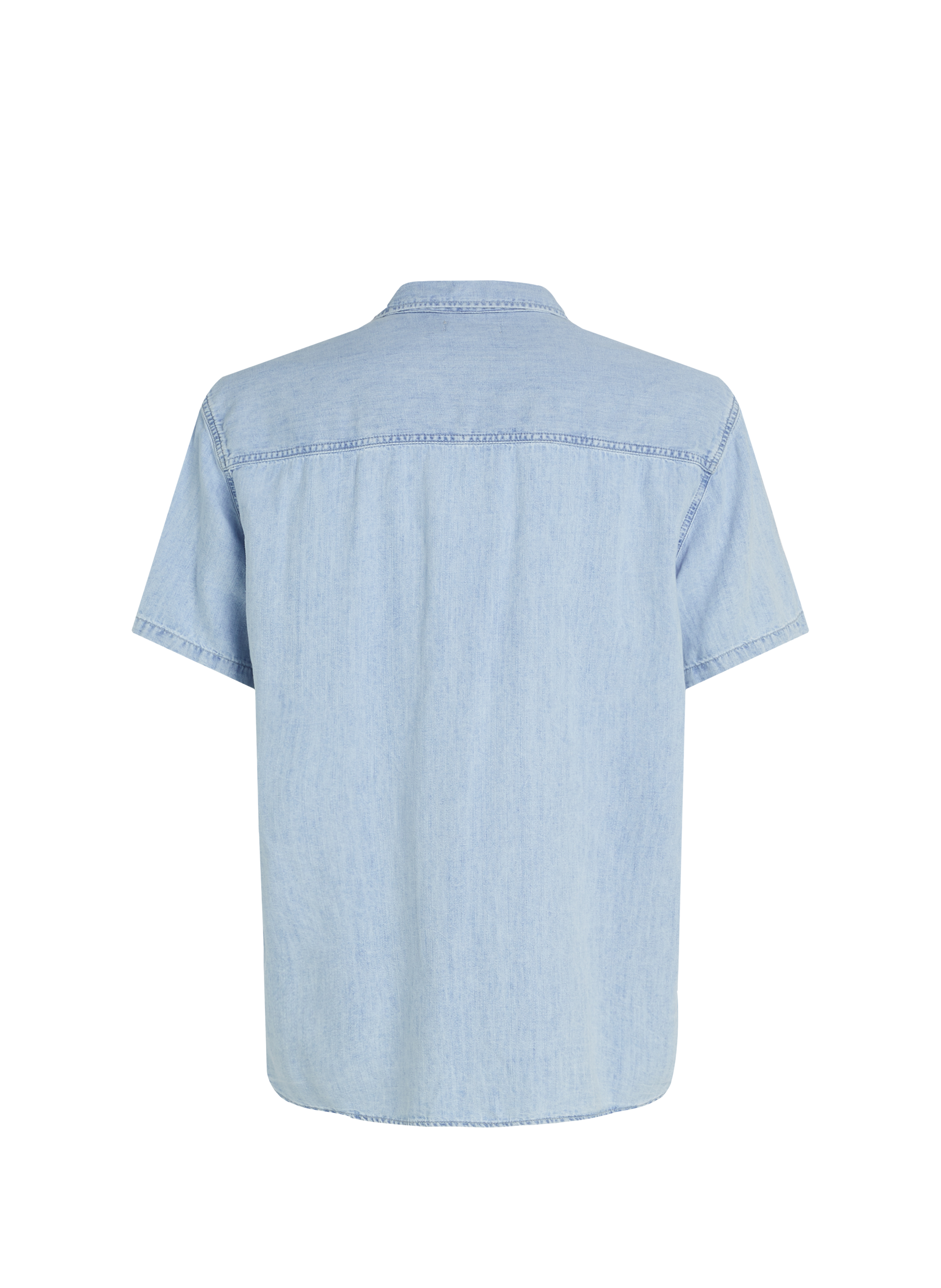 Cotton and linen shirt CALVIN KLEIN White