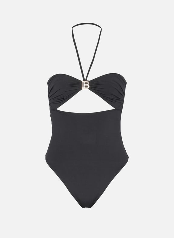 Maillot de bain une pièce avec découpe Noir by BALMAIN BALMAIN Maillot de bain une pièce avec découpe Noir