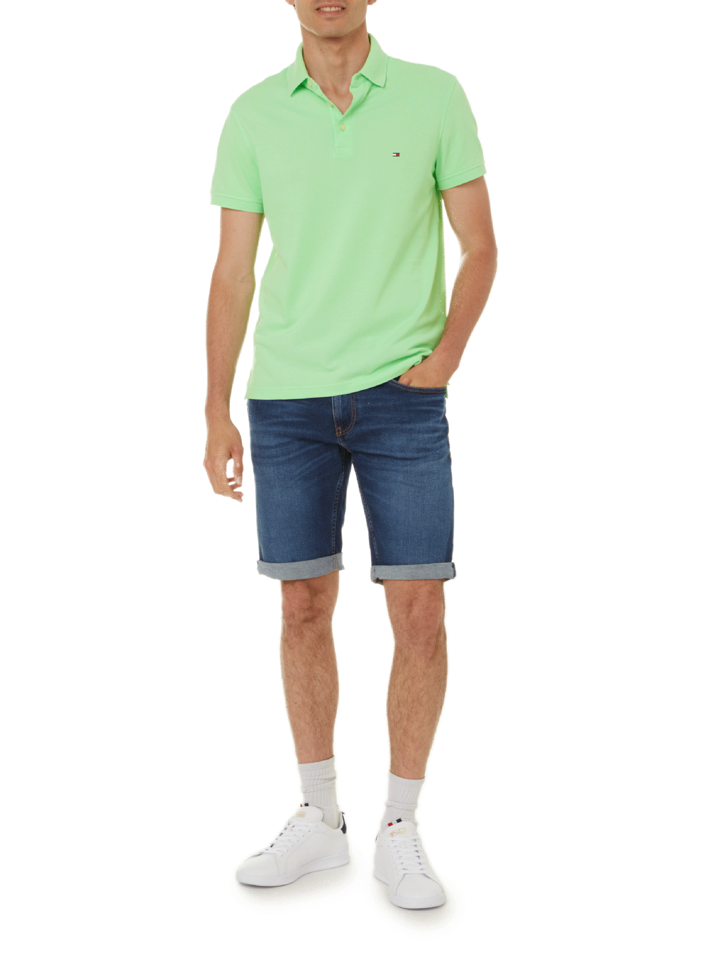 Leather sneakers POLO RALPH LAUREN Multicolour