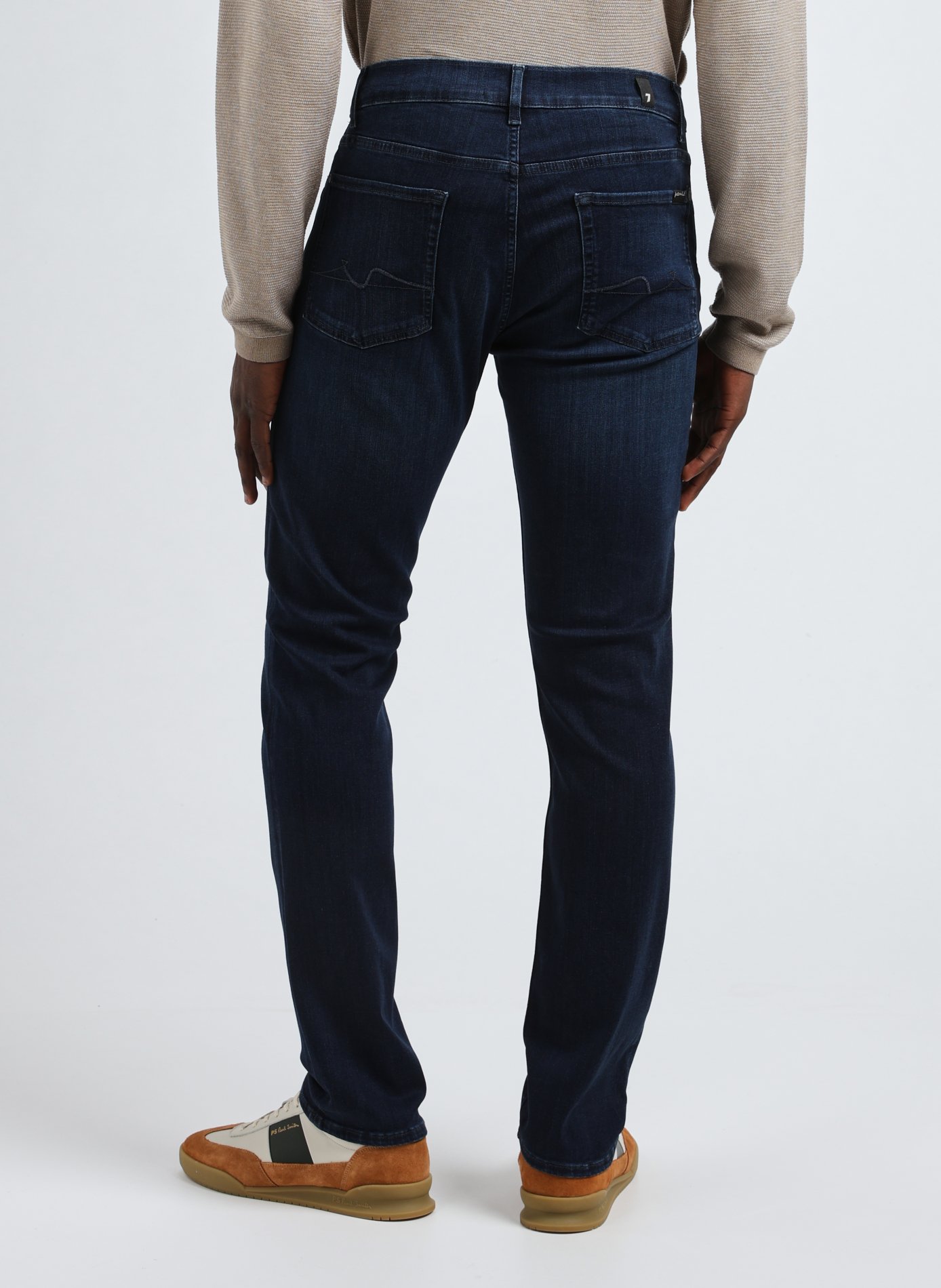 Cotton T-shirt 7 FOR ALL MANKIND Blue