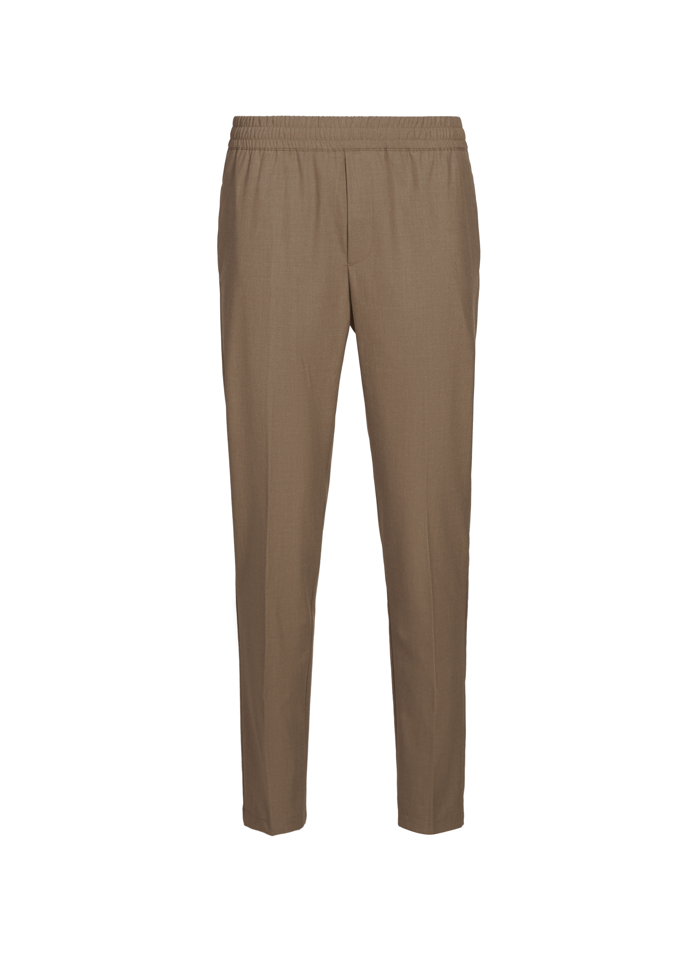 Pantalon droit uni SASMITHY Marron