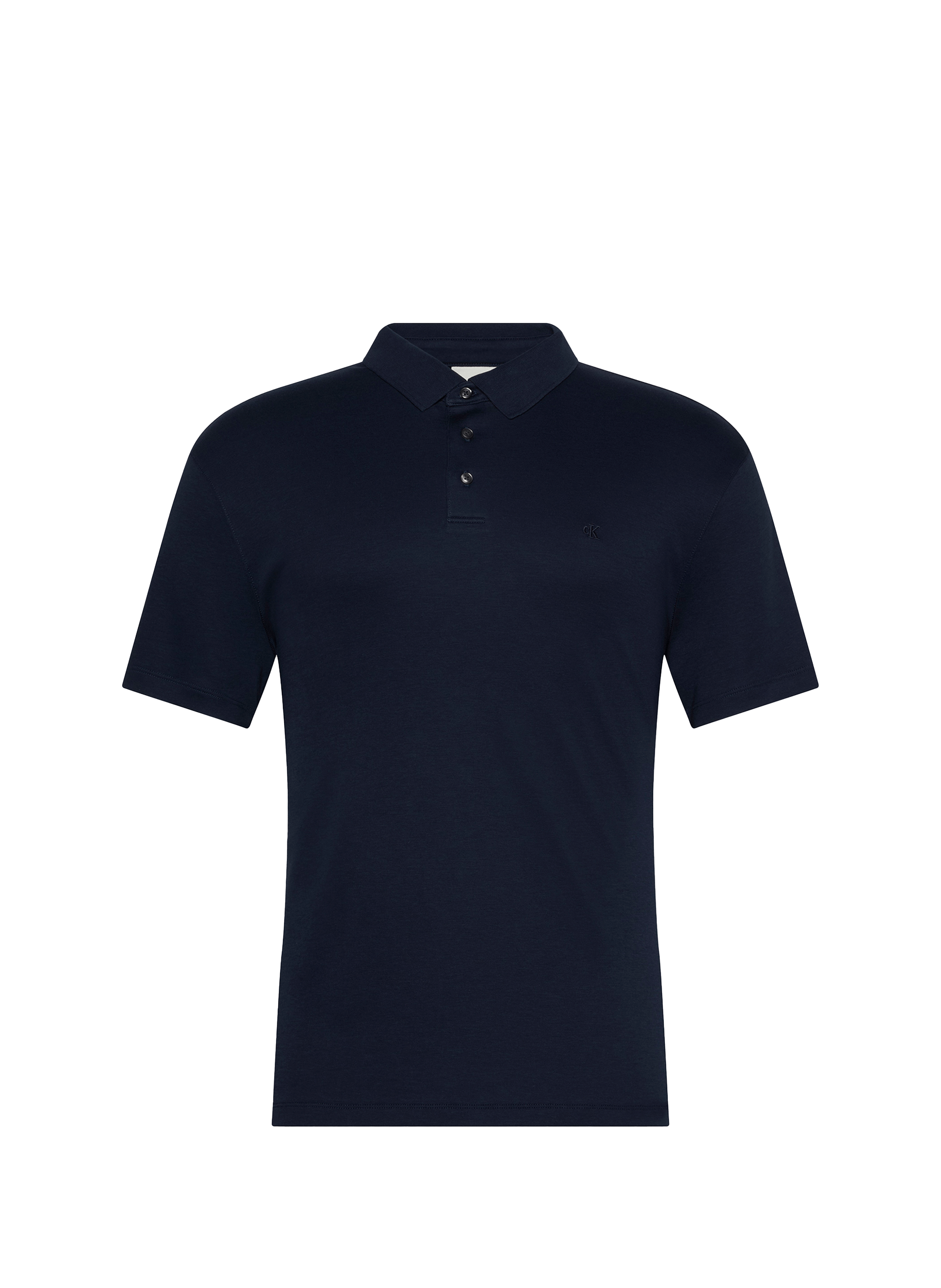 Polo en coton CALVIN KLEIN Bleu