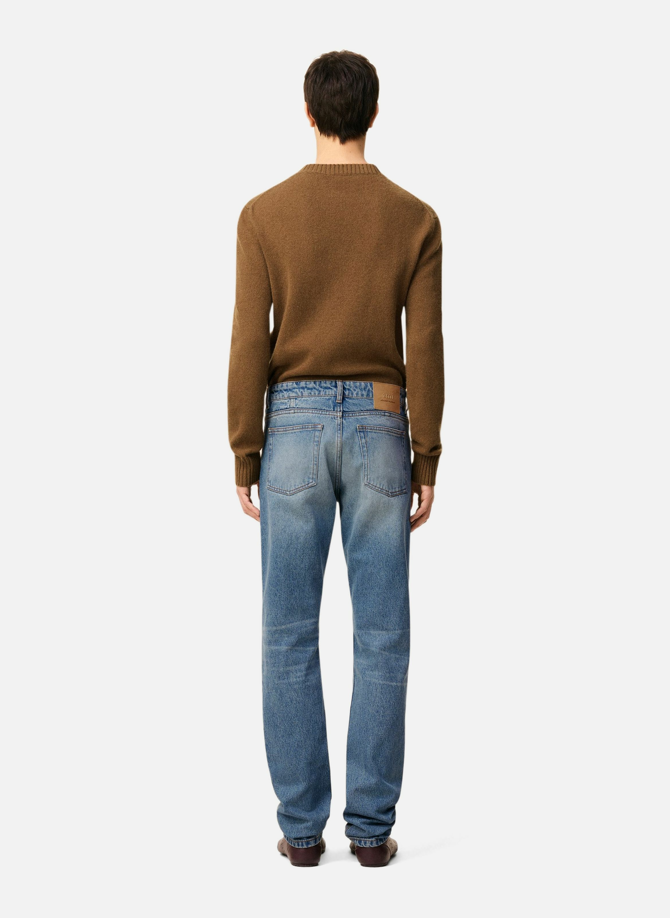 Jean coupe classique Bleu