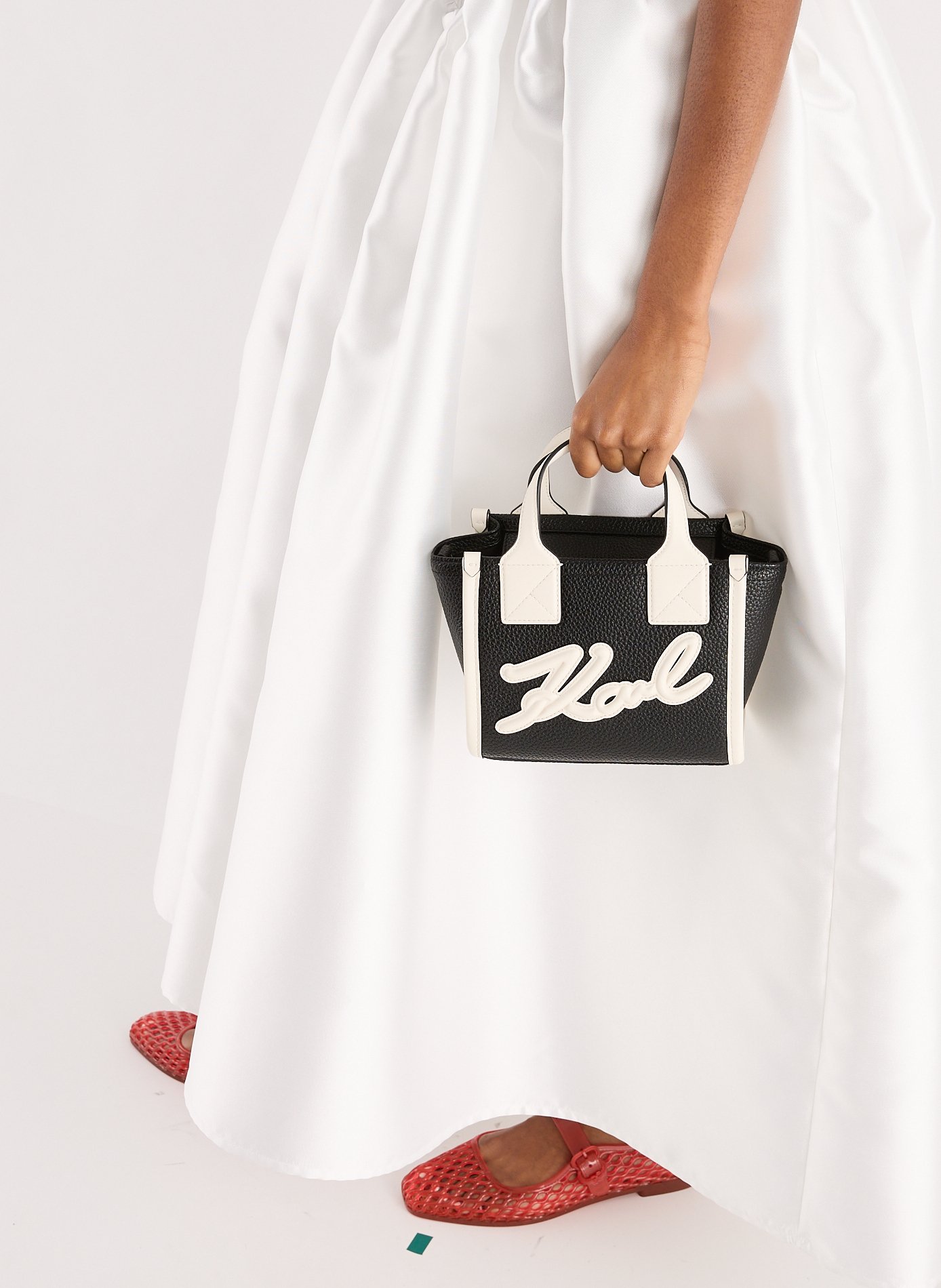 Small tote bag K Square KARL LAGERFELD Black