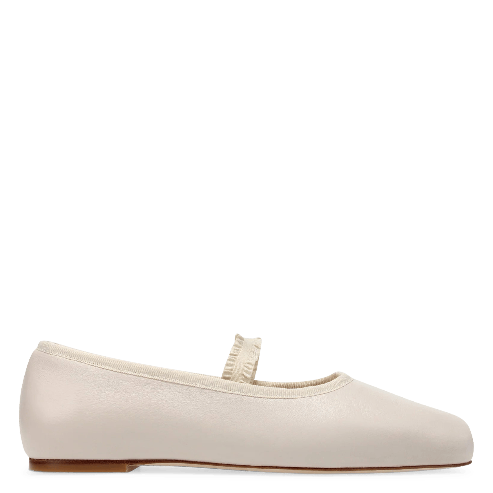 Ballerines en cuir REPETTO Beige
