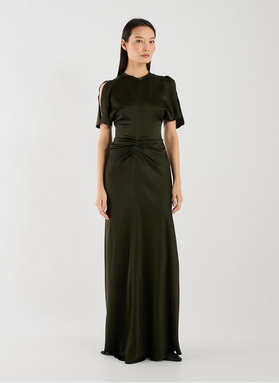 Fitted long dress Green by VICTORIA BECKHAM VICTORIA BECKHAM Fitted long dress Green