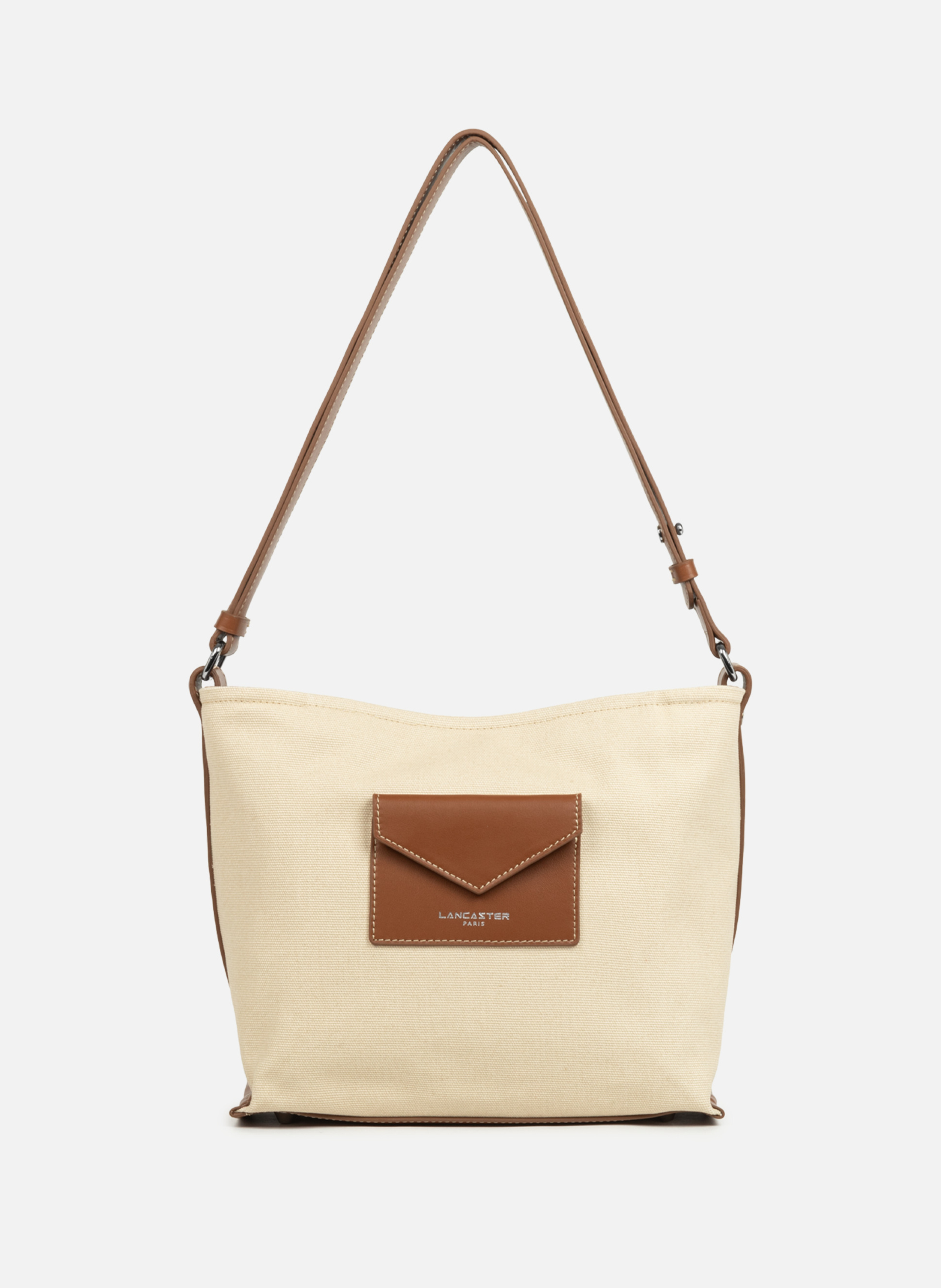LANCASTER Sac seau - canvas kba Beige