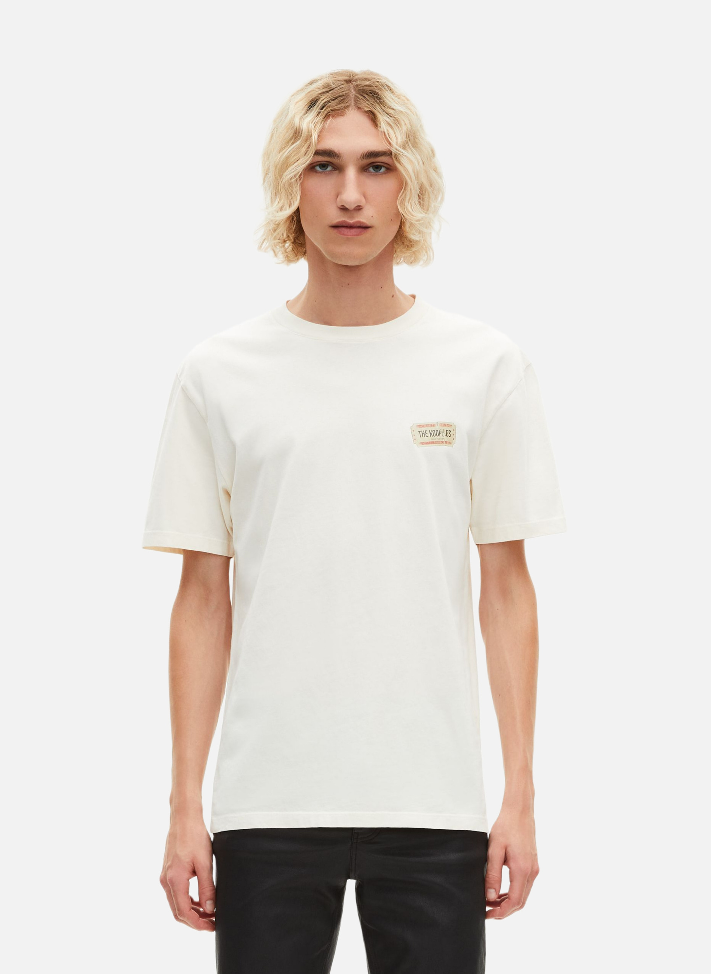 T-shirt avec sérigraphie THE KOOPLES Beige