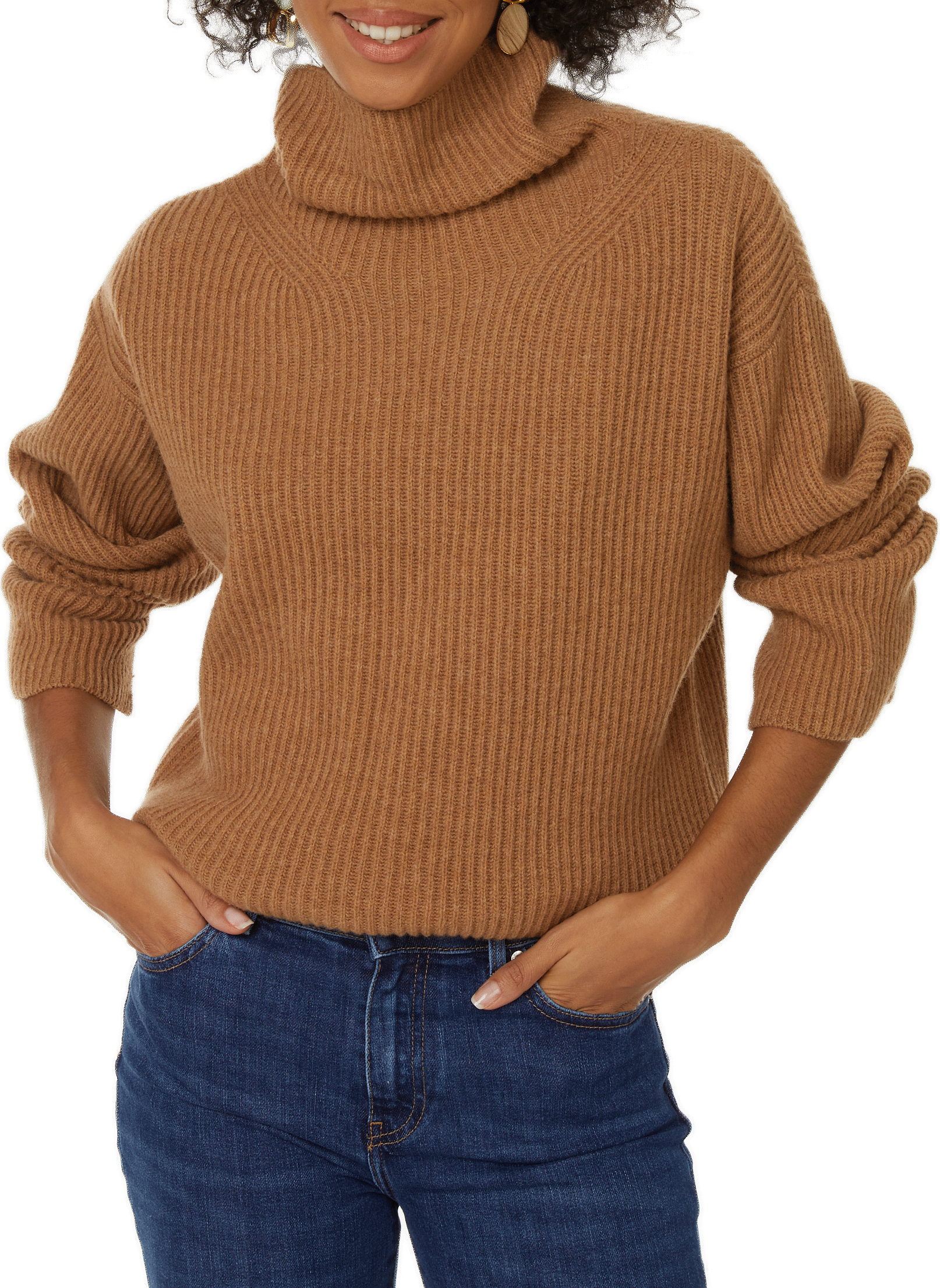 SAISON 1865 Pull en laine  Marron