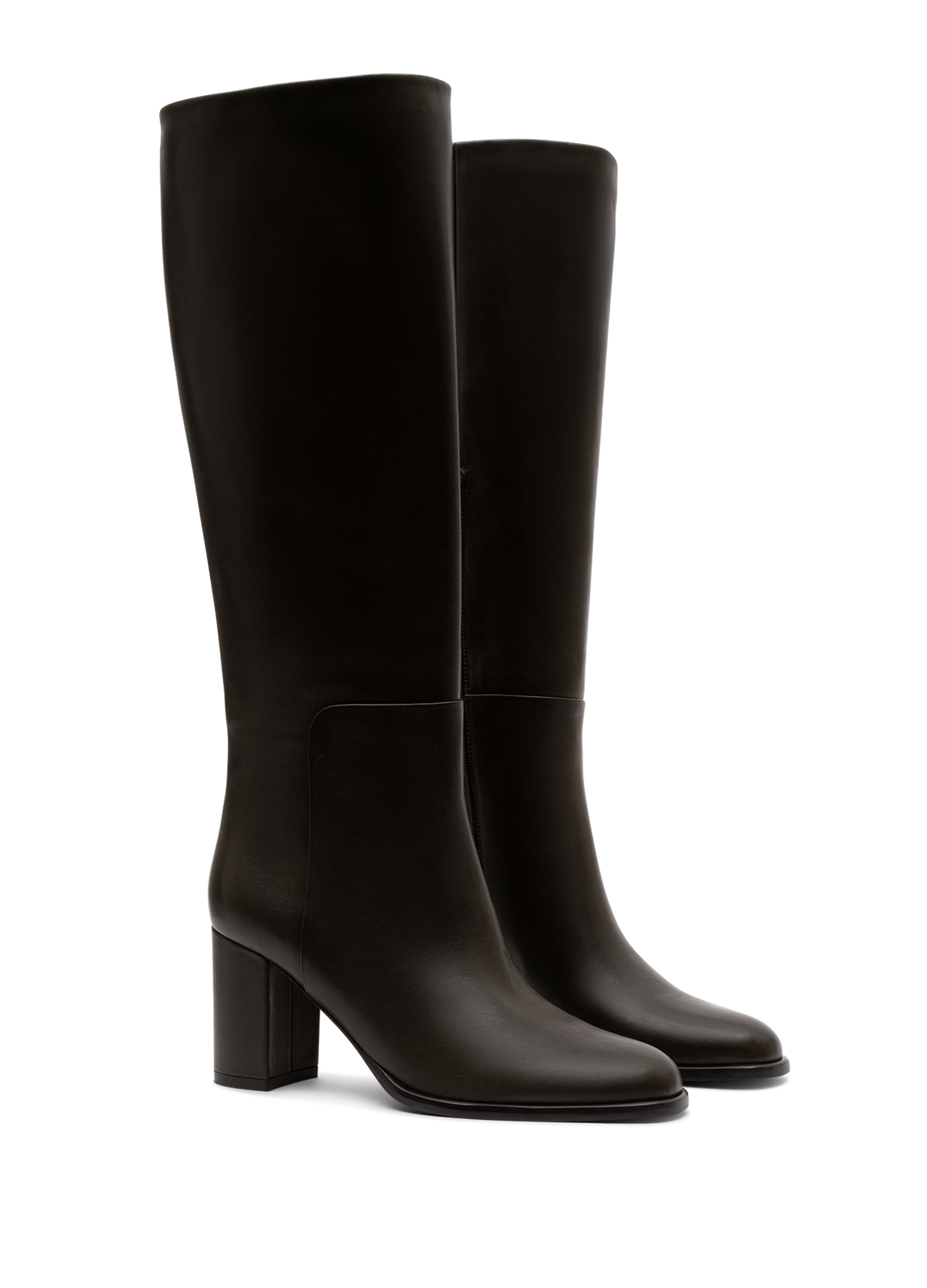 Bottes melia en veau lisse PARALLELE Noir
