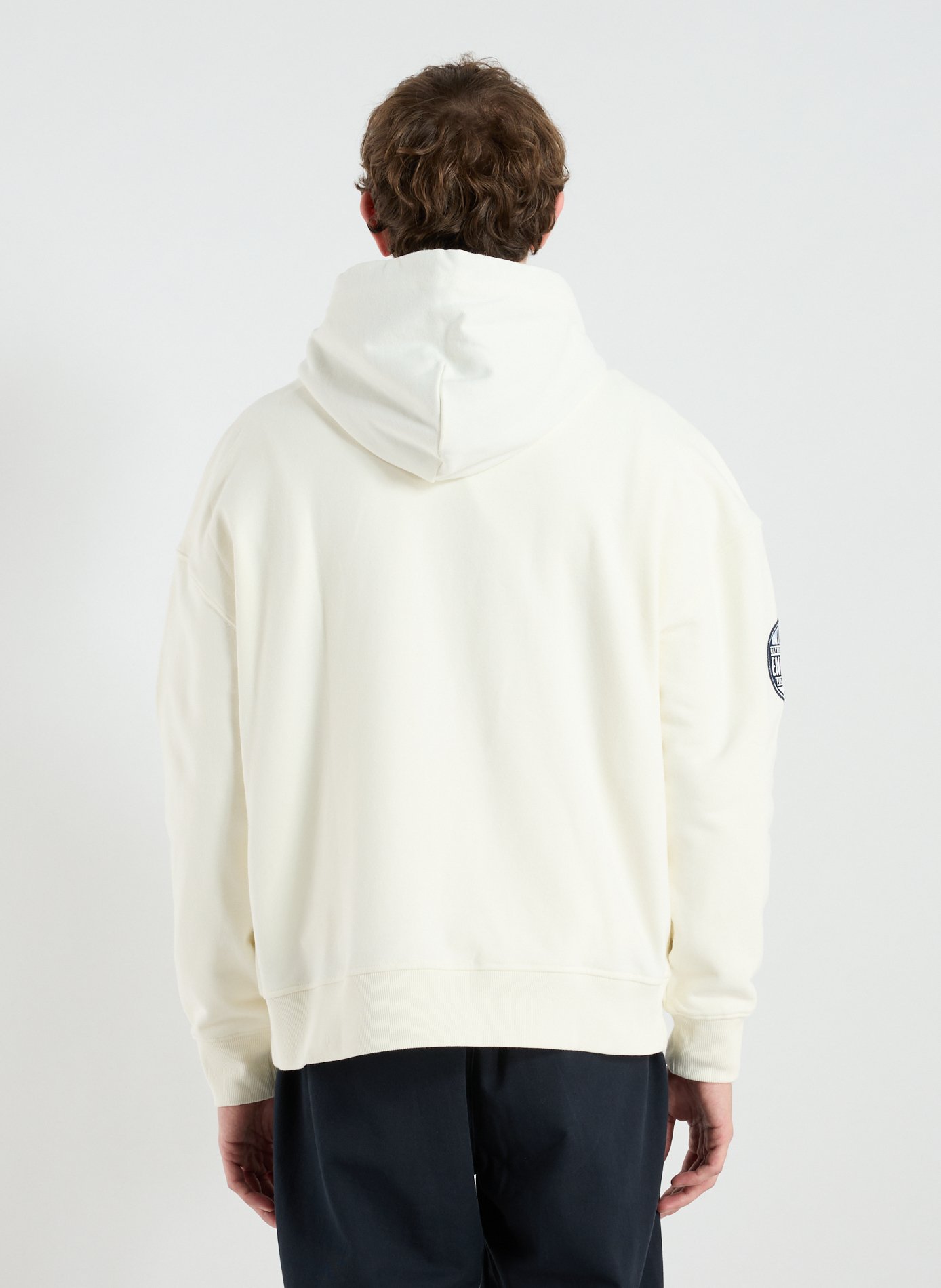 Sweat à capuche en coton LA MARTINA Blanc