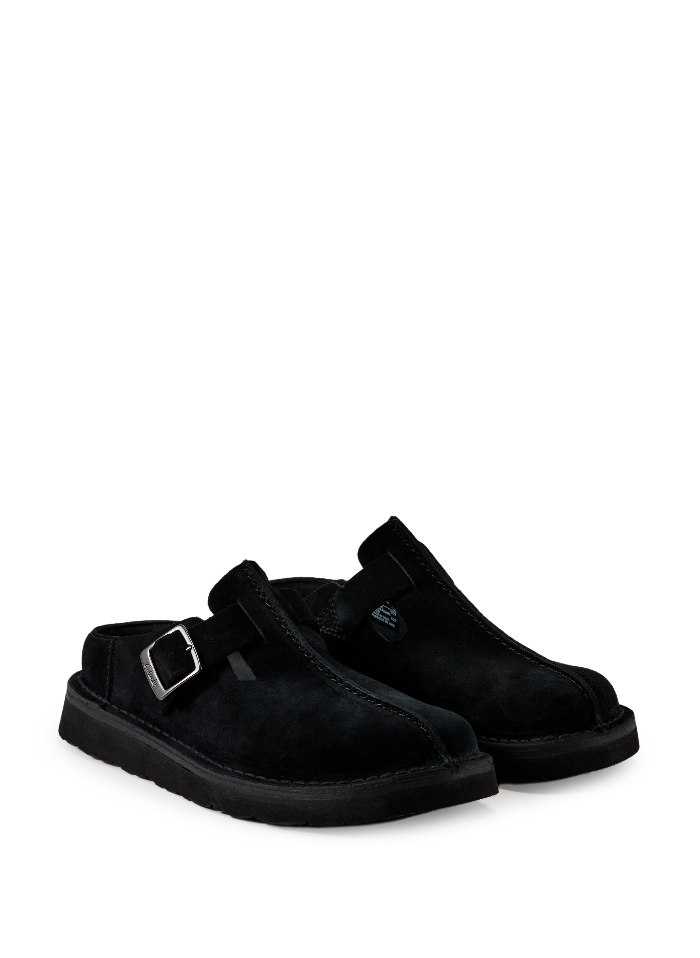 Mules Solsbury en cuir  CLARKS Noir