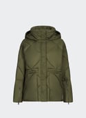 Veste oversize matelassée  Military green