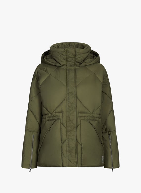 Veste oversize matelassée | Kaki by OOF WEAR Veste oversize matelassée Kaki