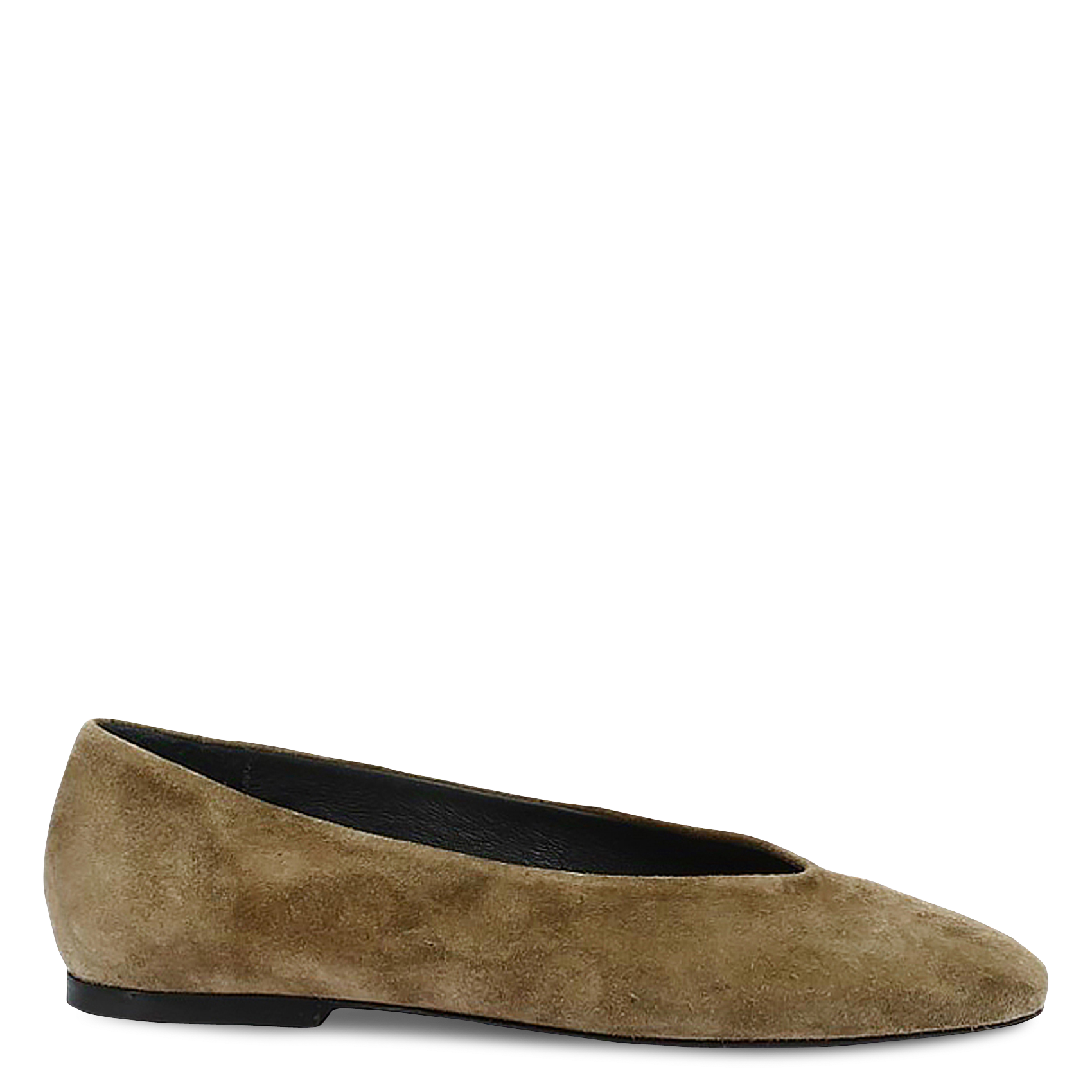 Ballerines en cuir delvis JONAK Kaki