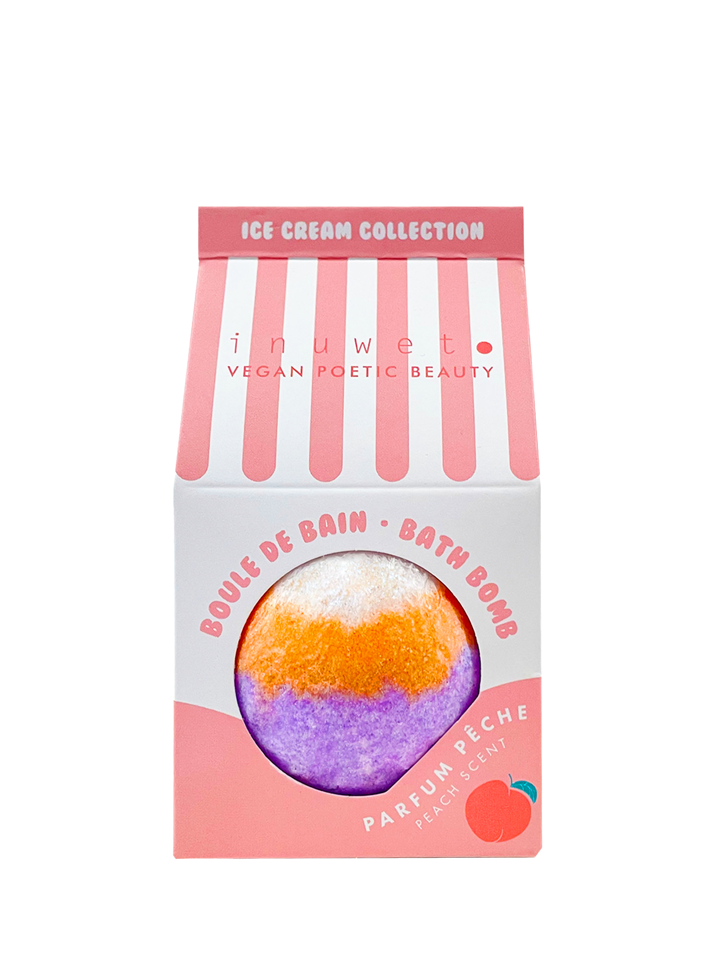 Boule De Bain - Icecream Pêche INUWET No color