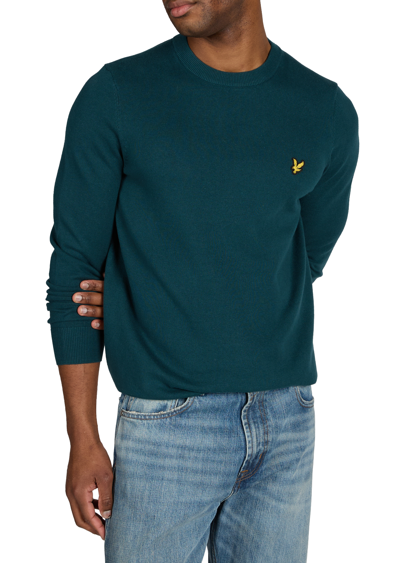 Pull en coton LYLE & SCOTT Vert